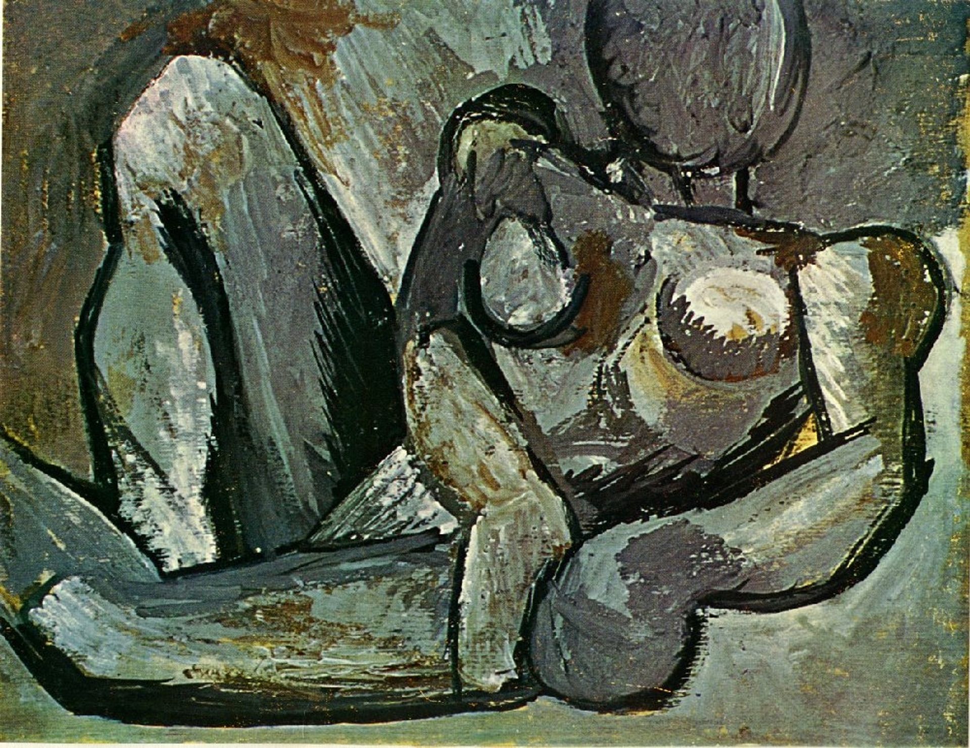 Reclining Nude by Pablo Picasso