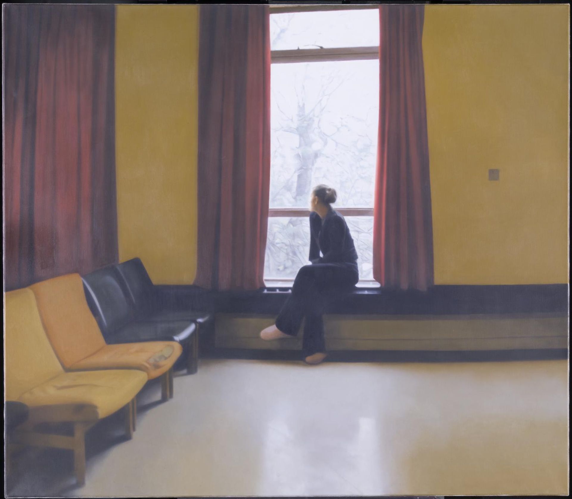 Woman at a Window 2 by  Paul Winstanley