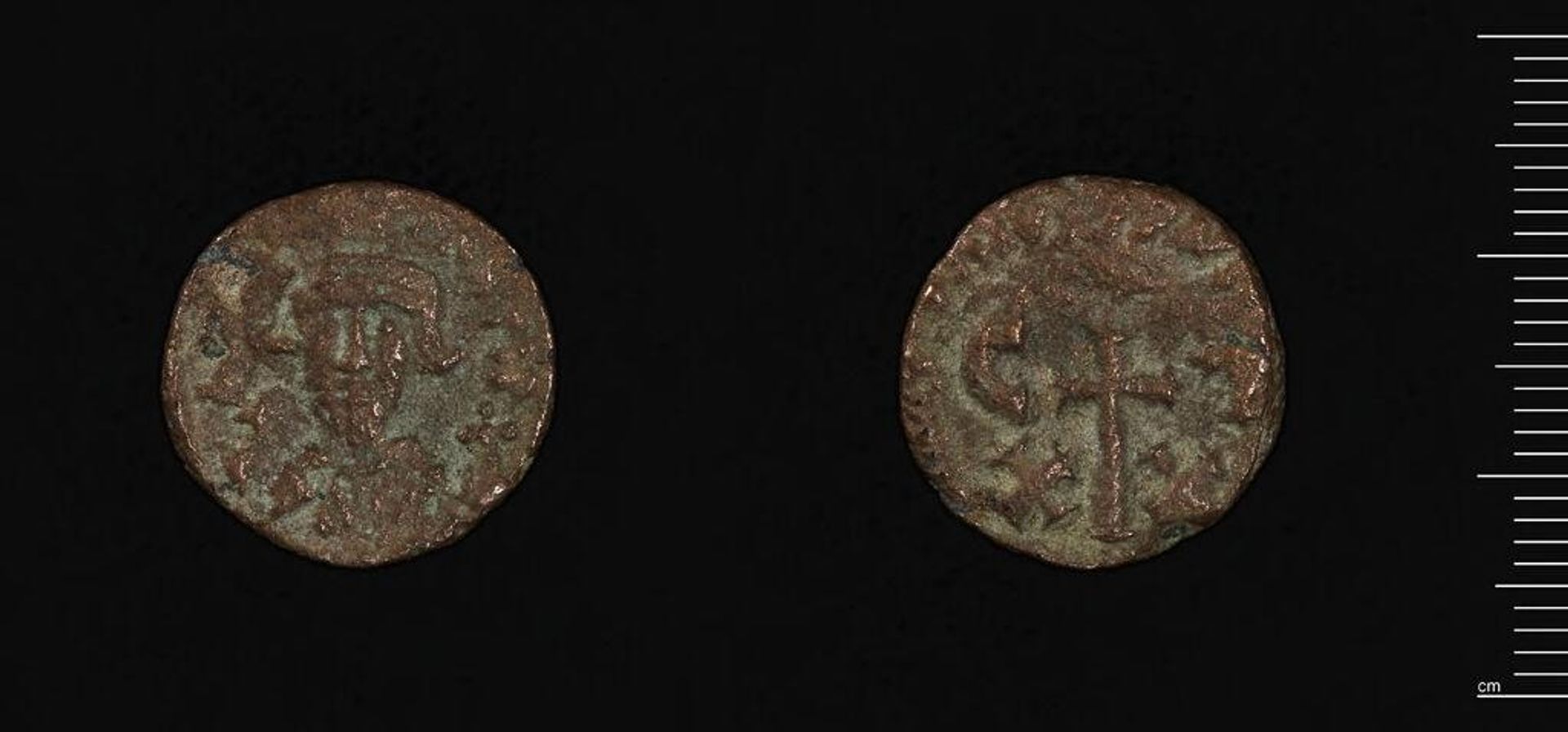 Half Follis of Constans II, Carthage by Constans II