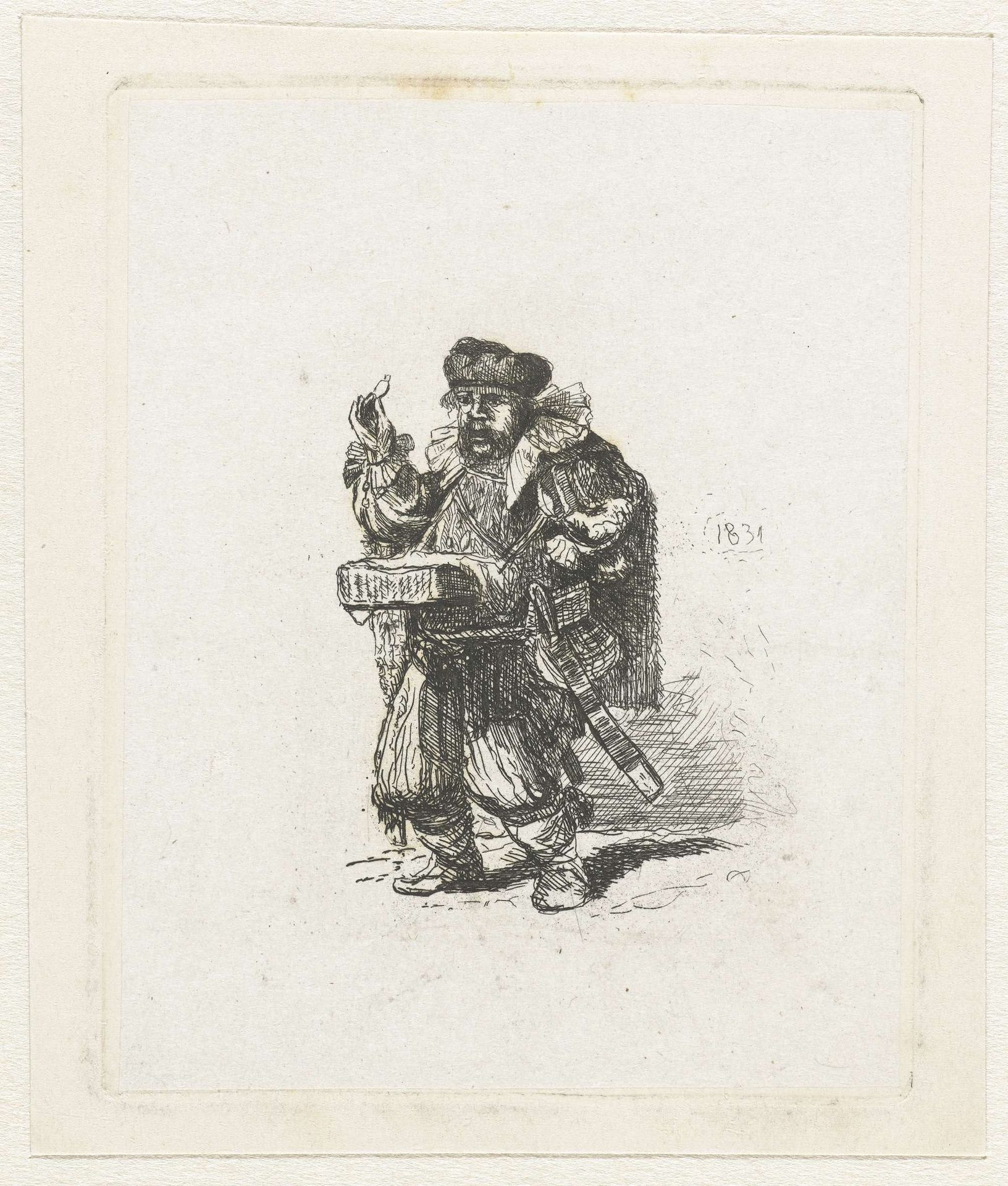 The quacksalver by William Henry Hunt