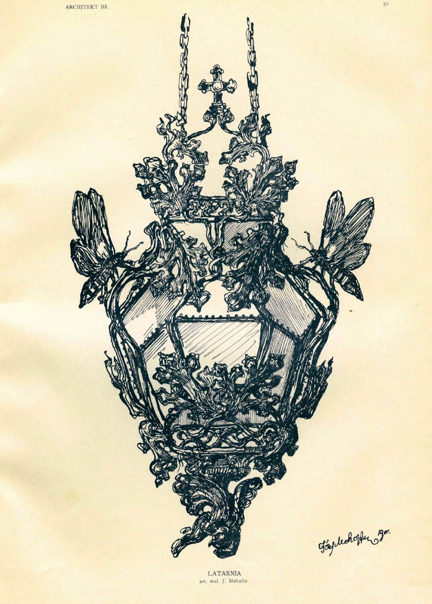 Lantern by Józef Mehoffer