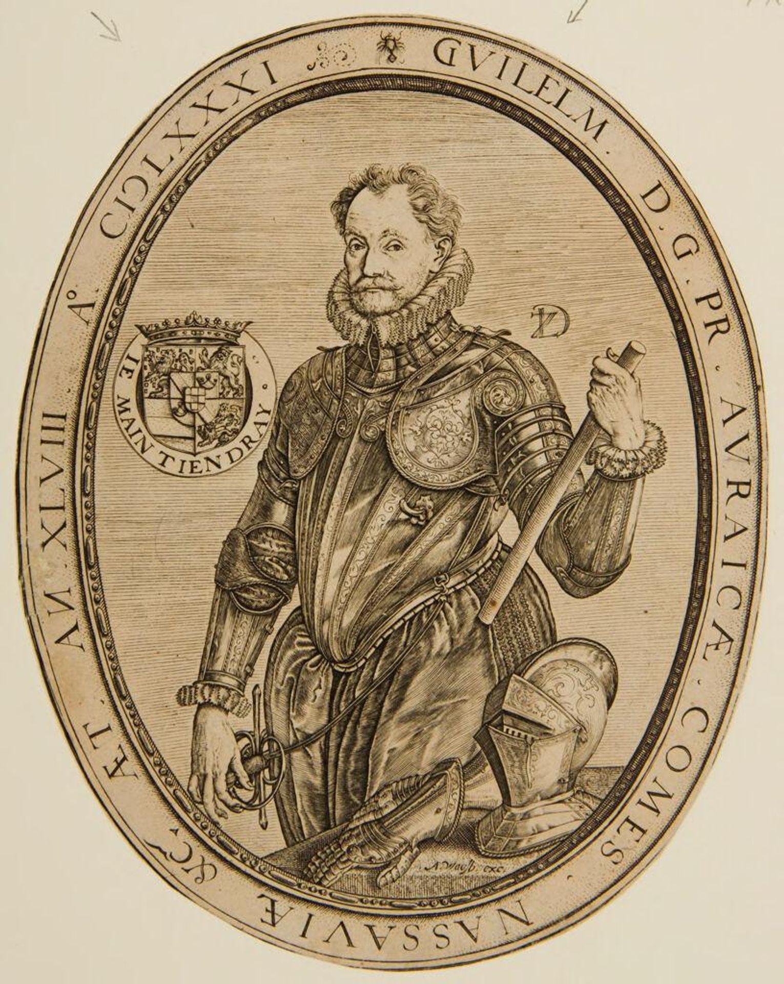 William I of Orange  ("The Silent") by Zacharias Dolendo