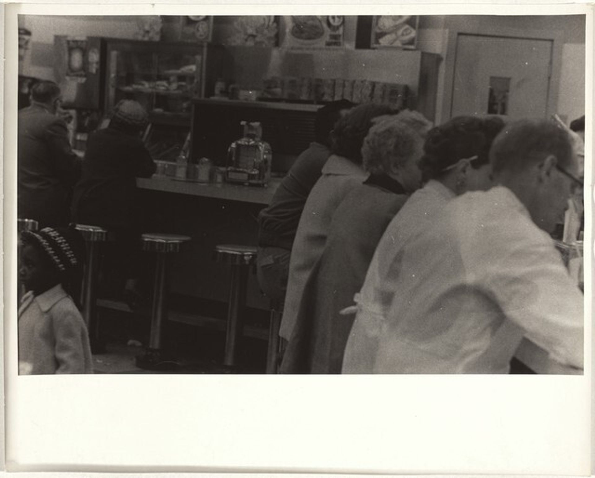 Lunch counter--Chattanooga, Tennessee by Robert Frank