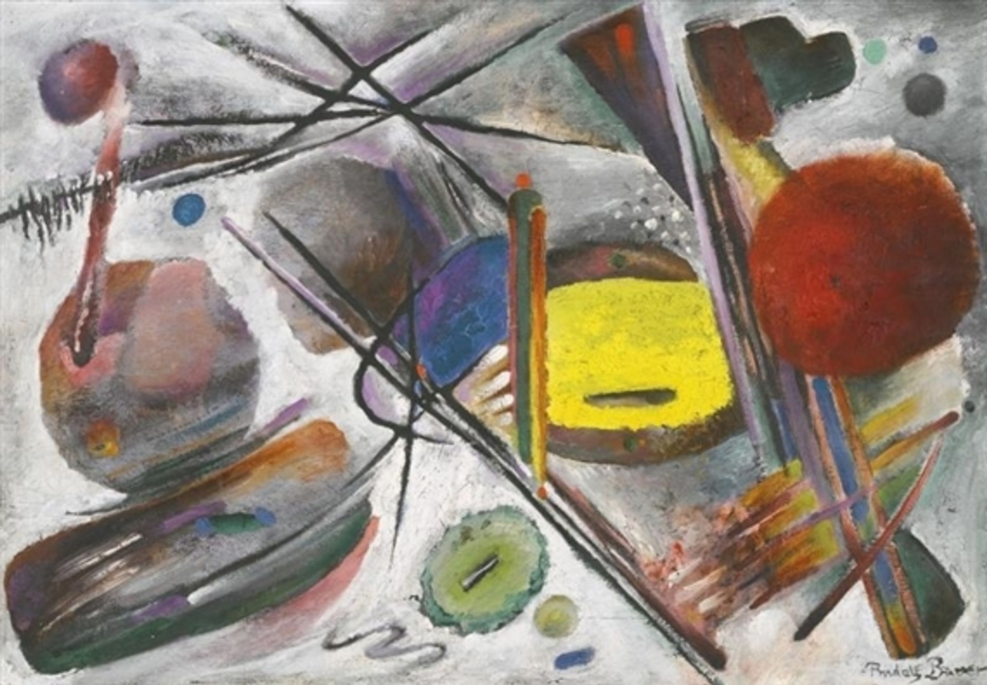 Untitled by Rudolf Bauer