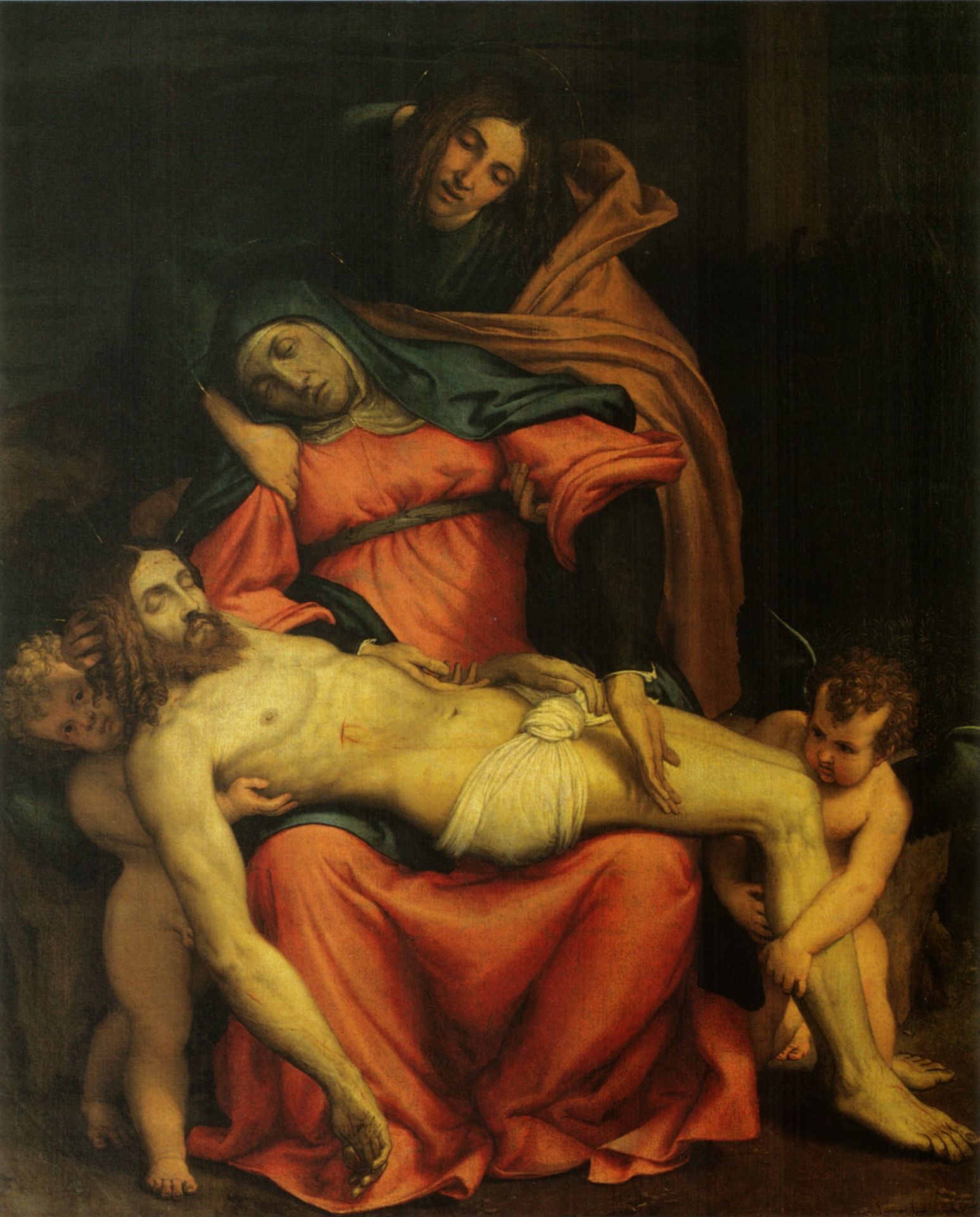 Pieta by Lorenzo Lotto