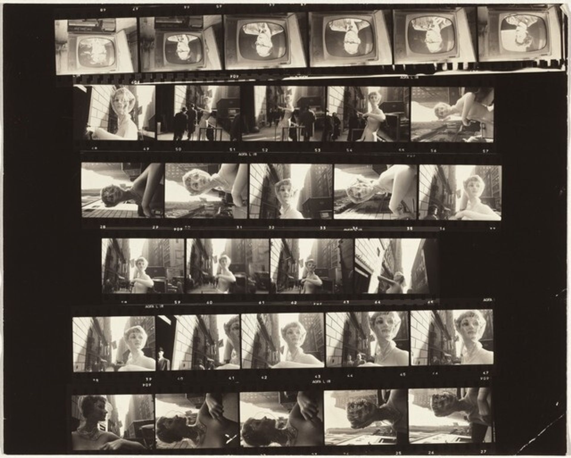 Mannequin--Early New York City no number by Robert Frank