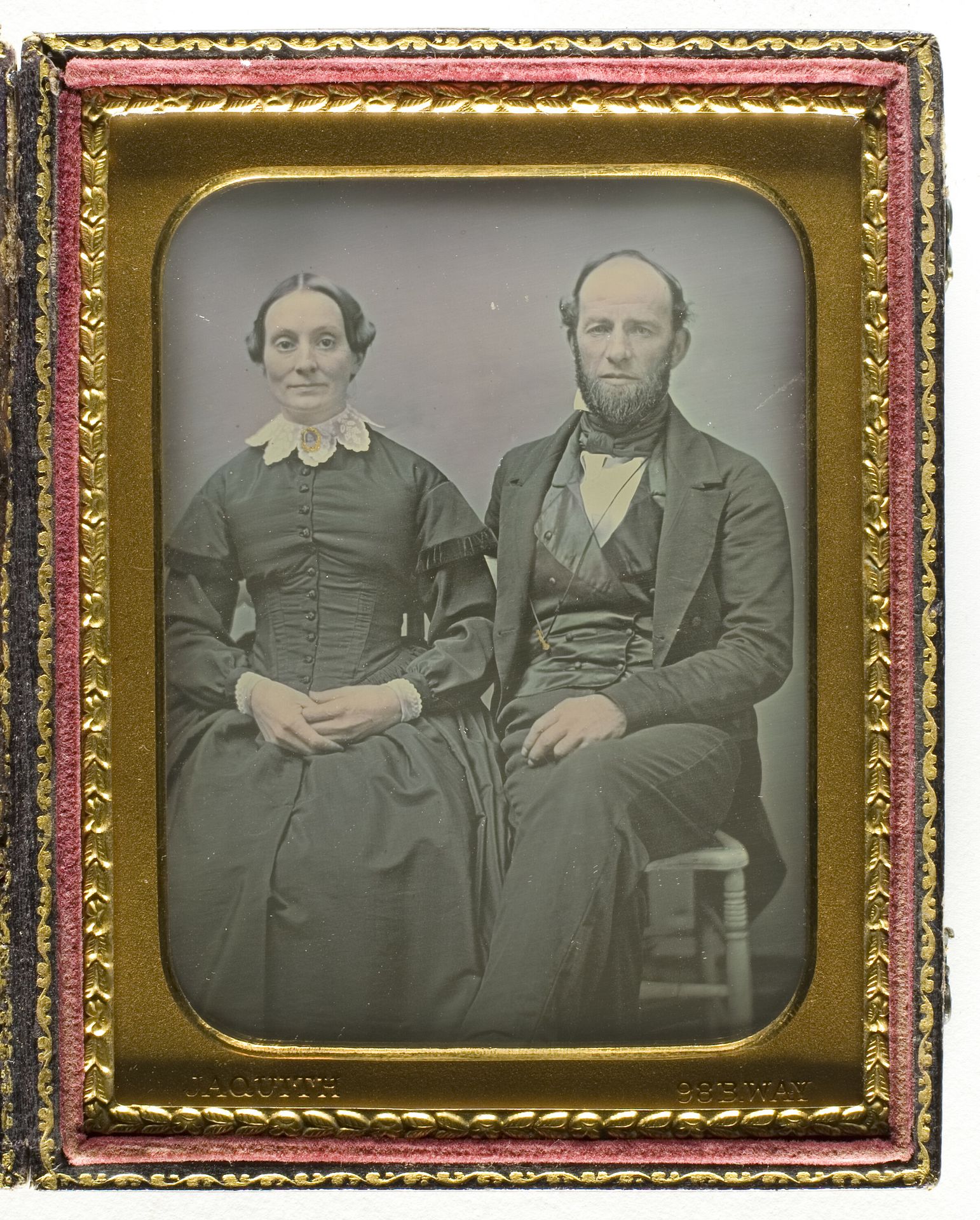 Phoebe Matthews and Captain Oliver Matthews by Nathanial C. Jaquith