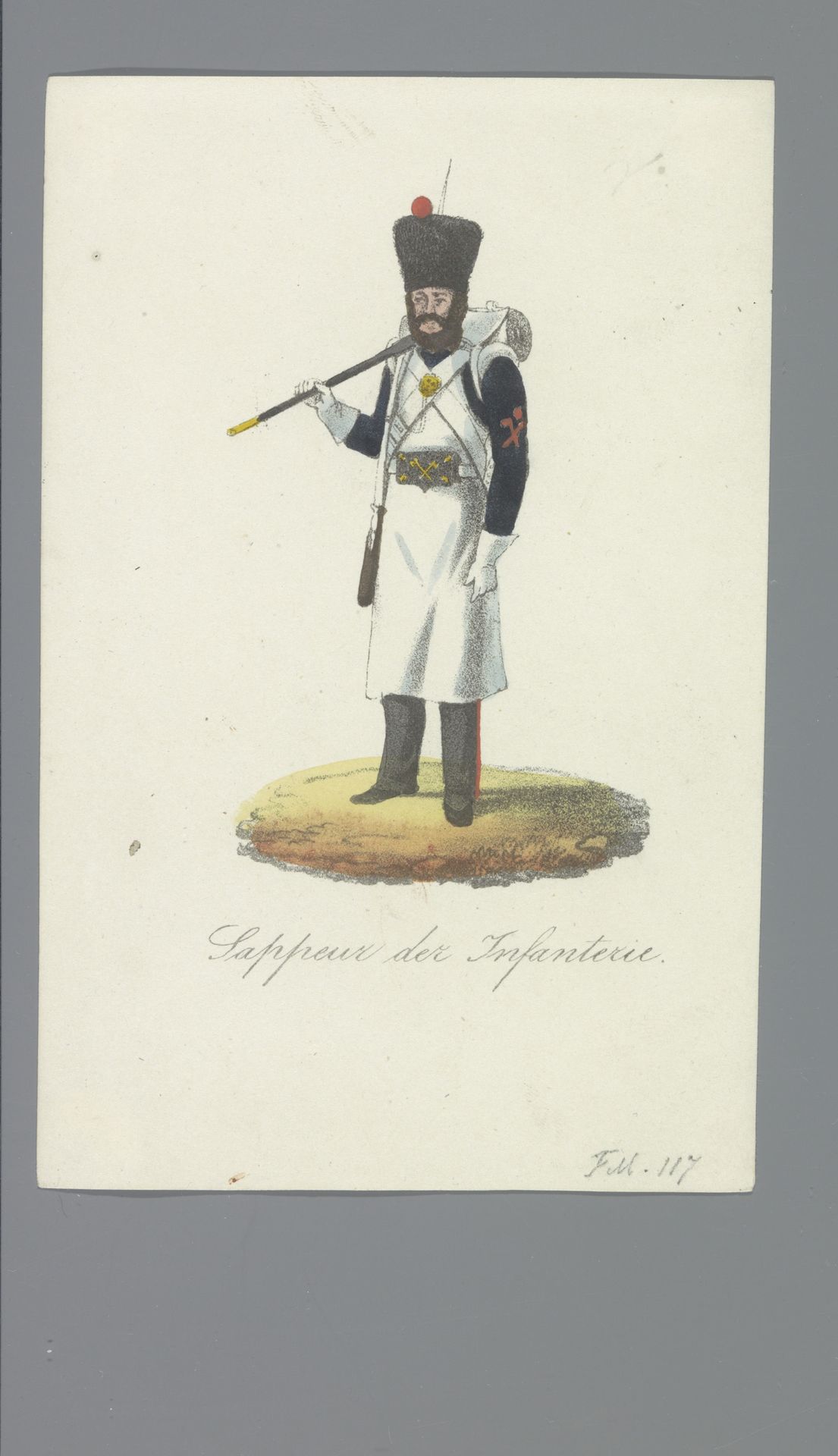 Sappeur der Infanterie by Albertus Verhoesen