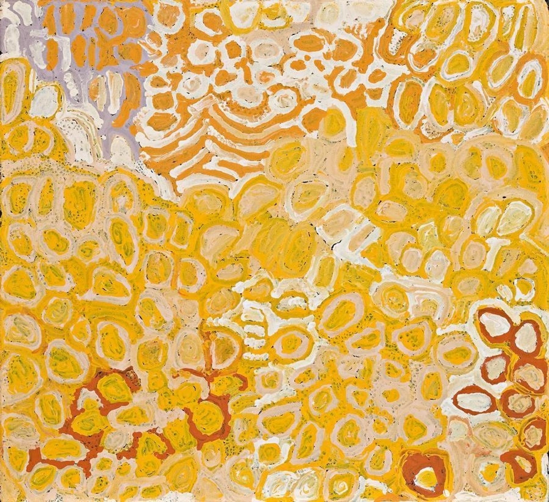 Kungka Kutjarra (Two Women) by Makinti Napanangka