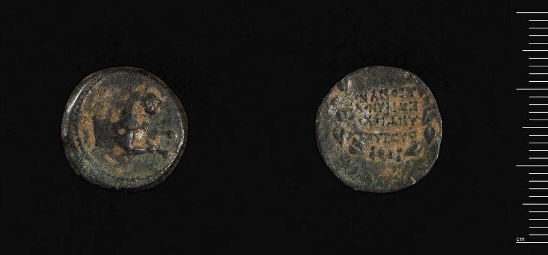 Coin of Antiochos VI Dionysos of Syria by Antiochos VI Dionysos