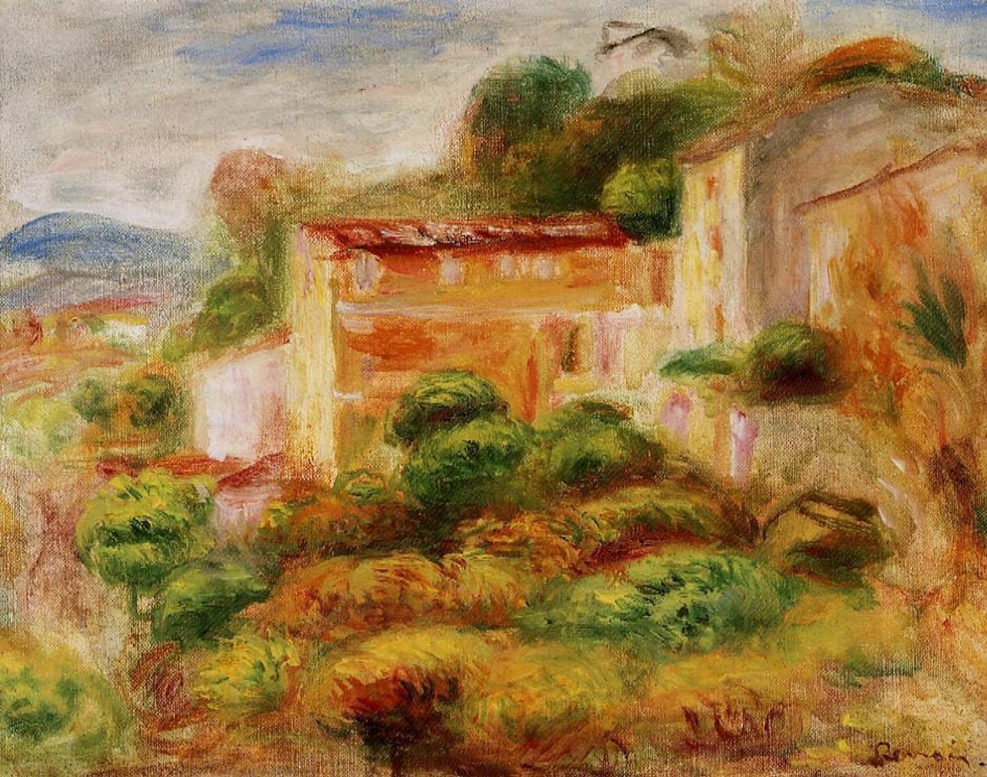 Maison de la Poste by Pierre-Auguste Renoir