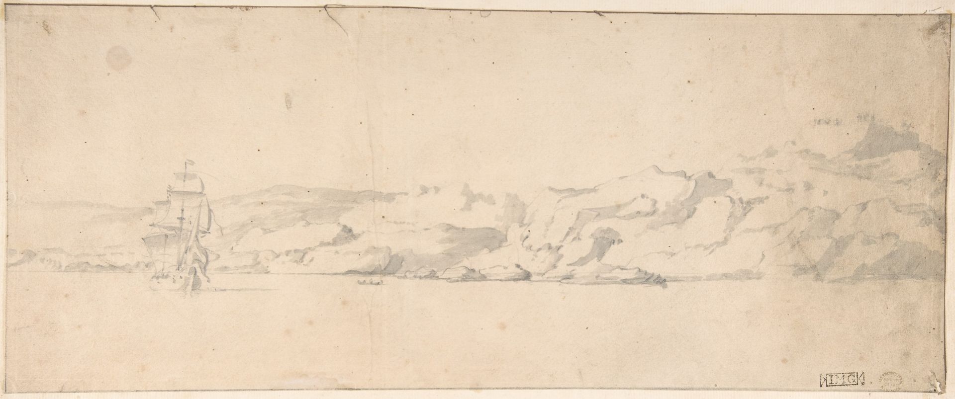 Coast Scene by Willem van de Velde II