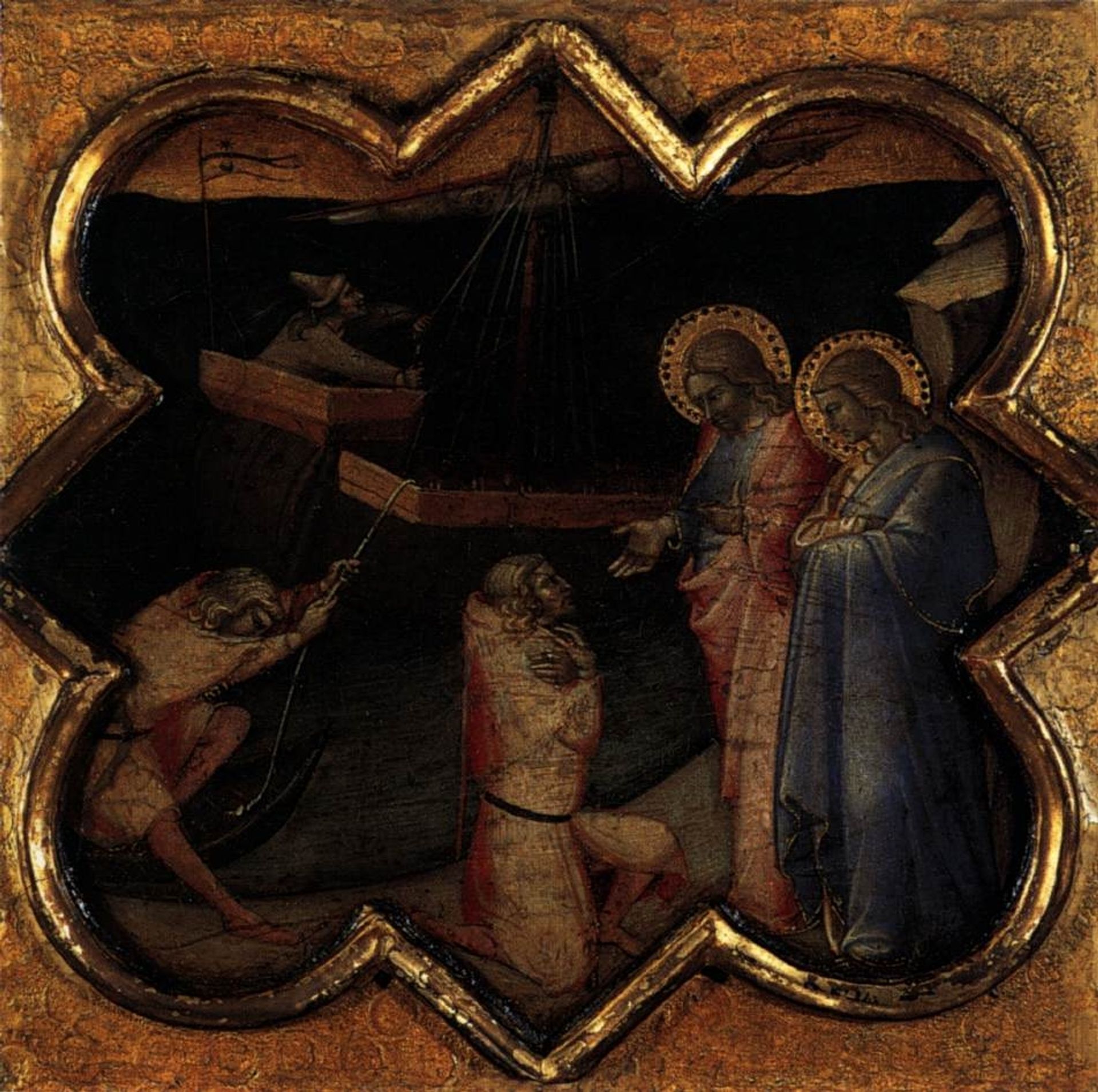 Scenes from the Life of St Thomas by Luca di Tommé