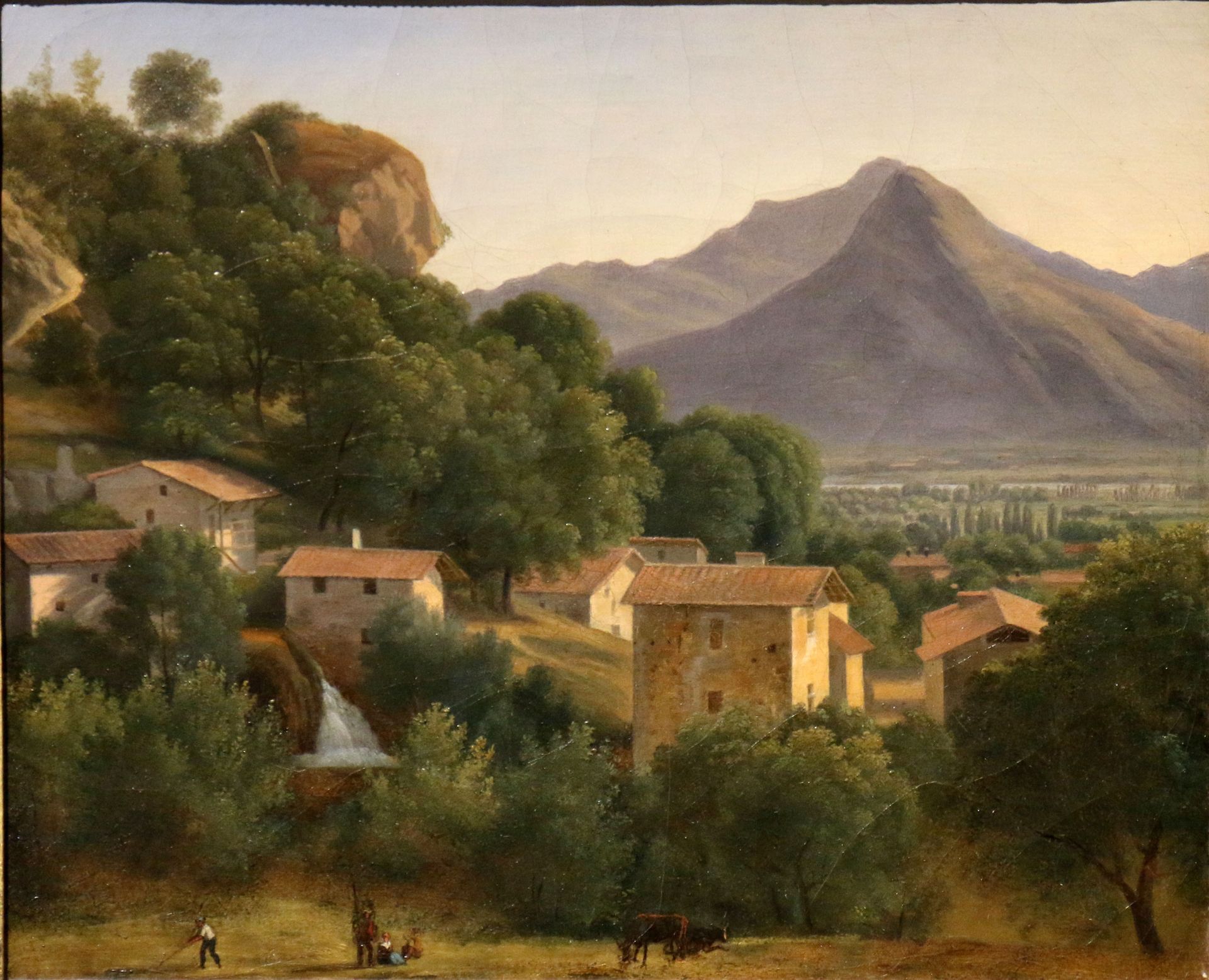 Vue Prise Du Royaume De Naples by Jean-Joseph-Xavier Bidauld