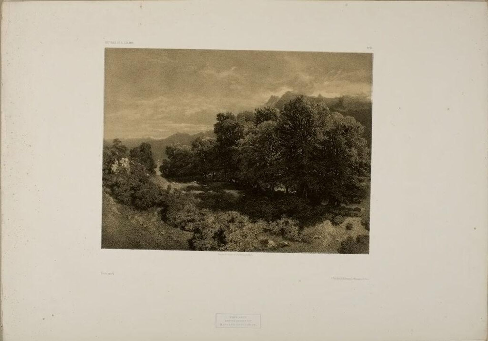 Landscape Number 58 by Alexandre Calame
