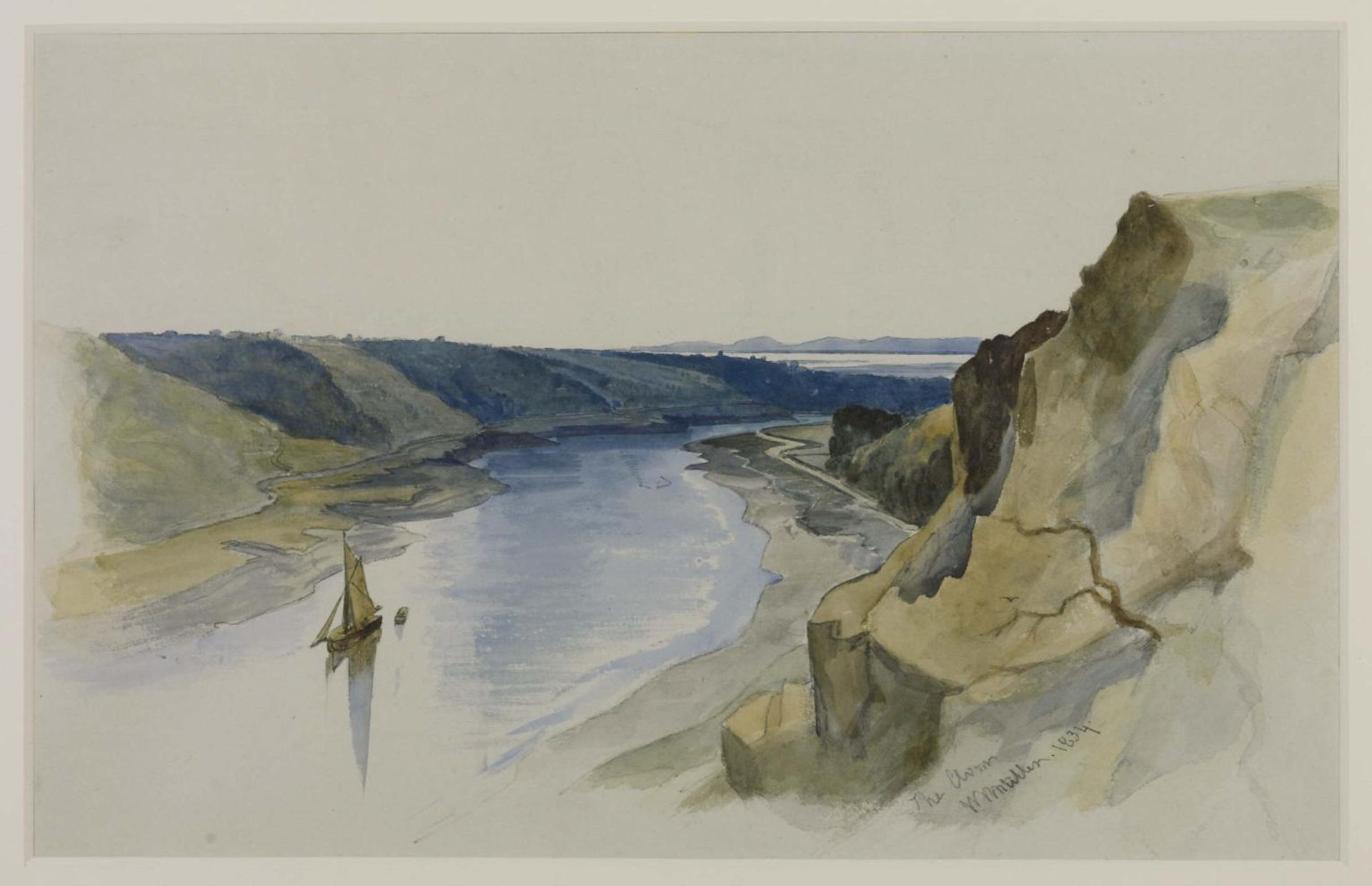 The Avon, 4 by  William James Müller