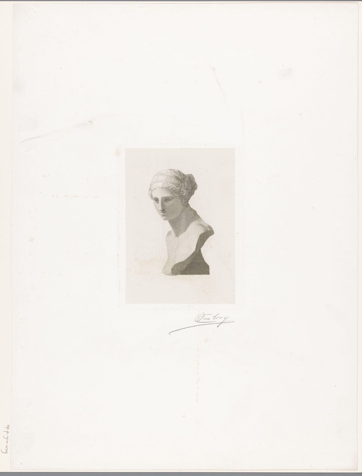 Buste van Venus by Joseph Edouard Van Looy