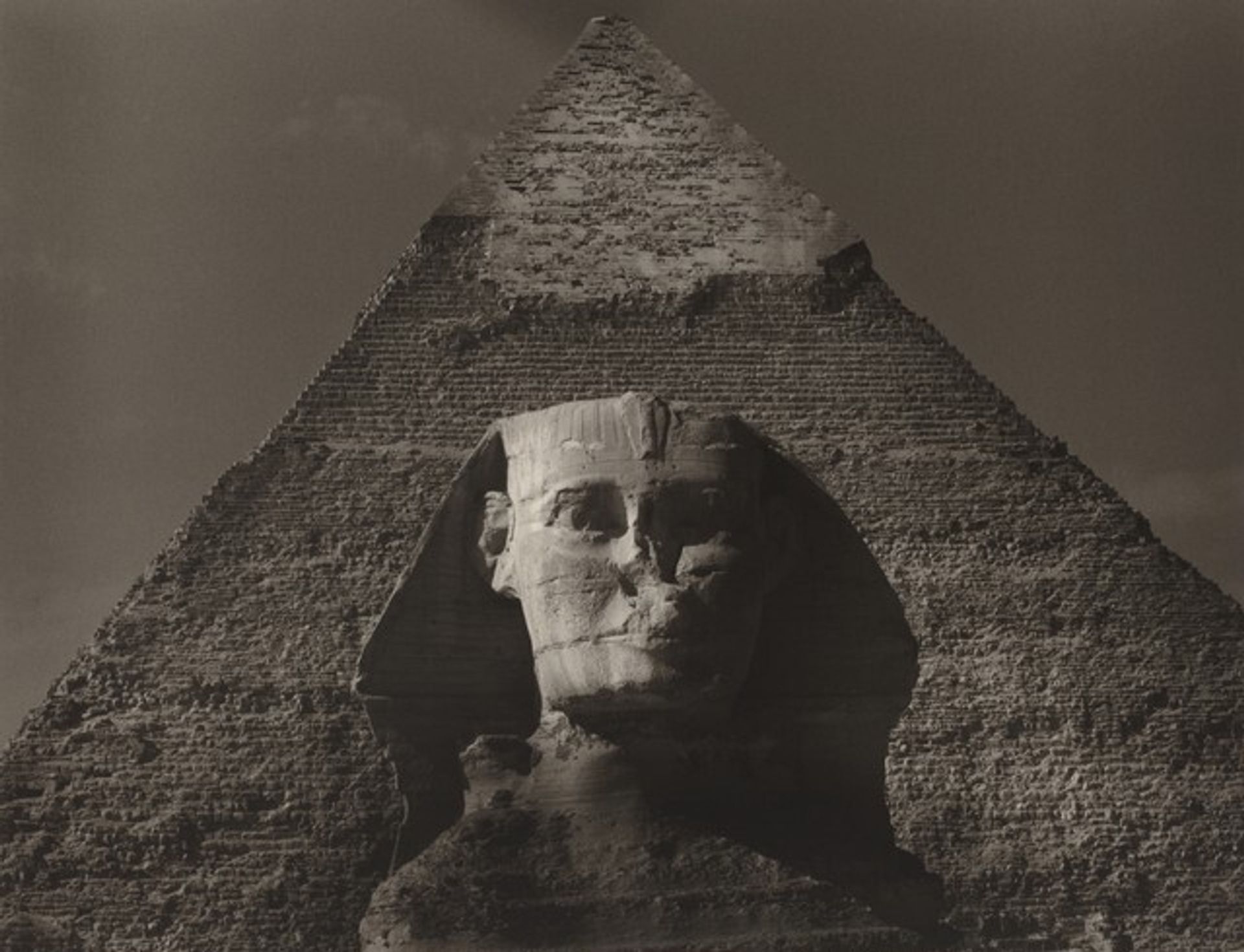 Sphynx, Cairo by Max Yavno