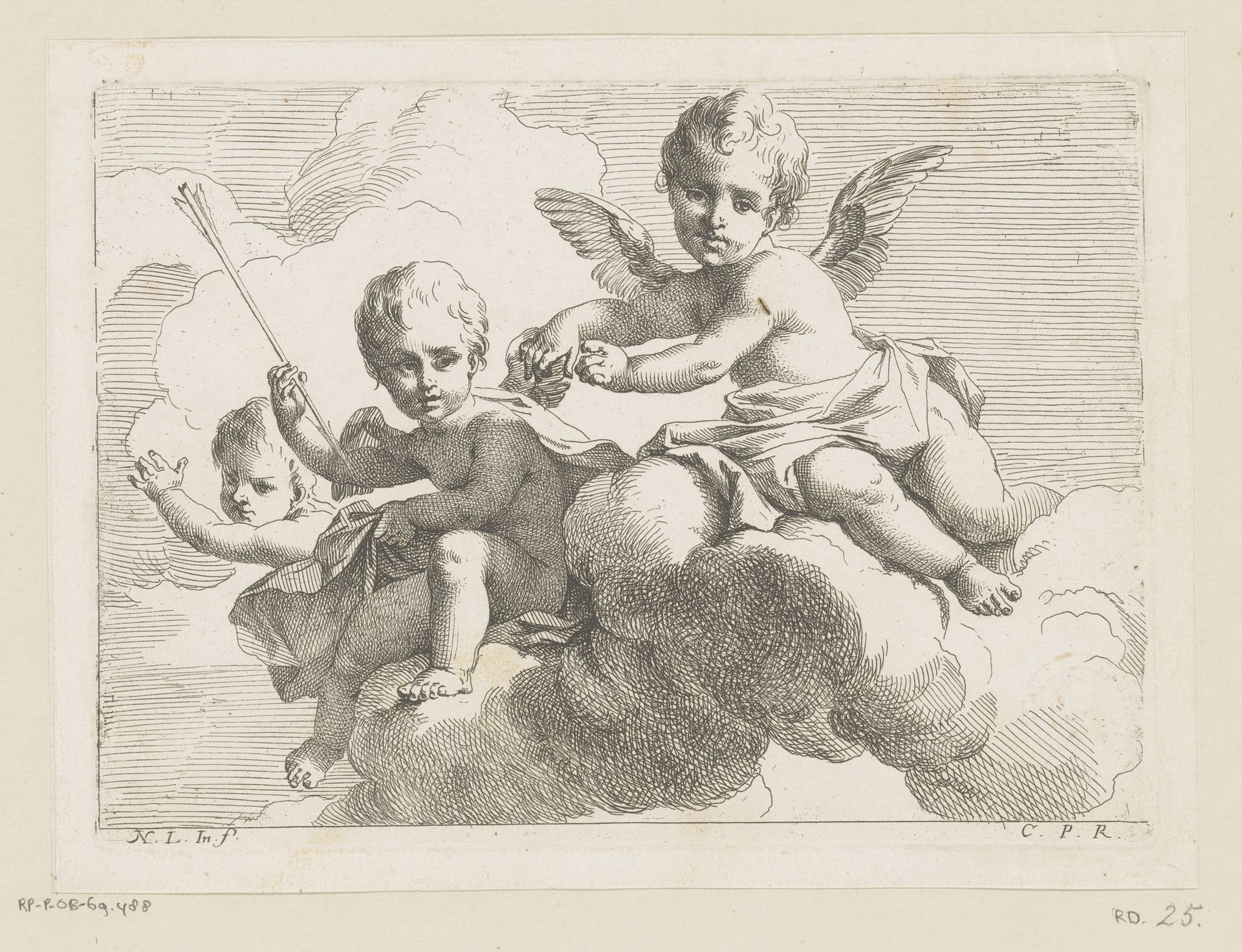 Drie amors by Nicolas Pierre Loir