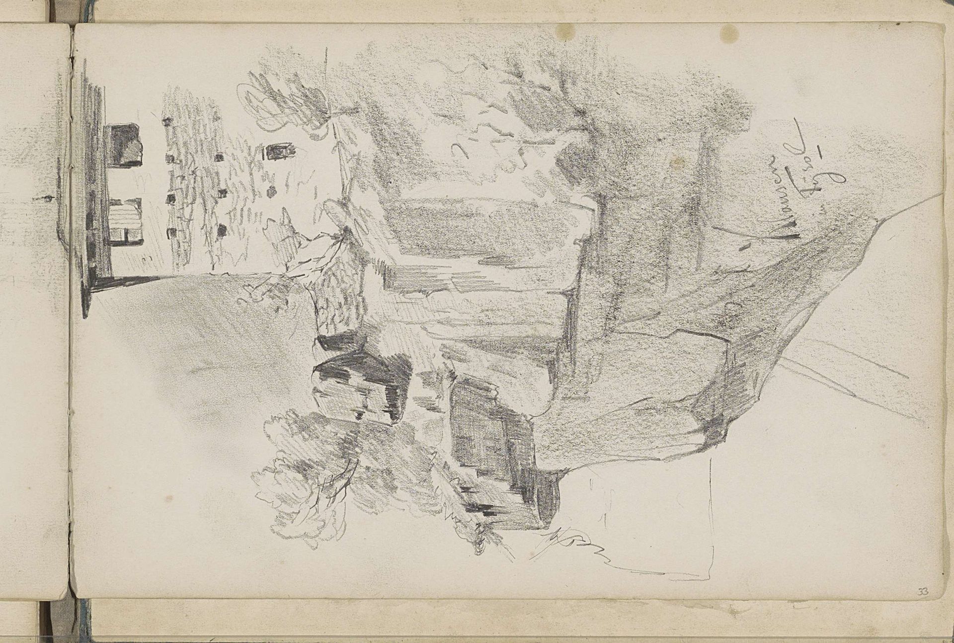 Huis te Klausen in Tirol by Willem Cornelis Rip