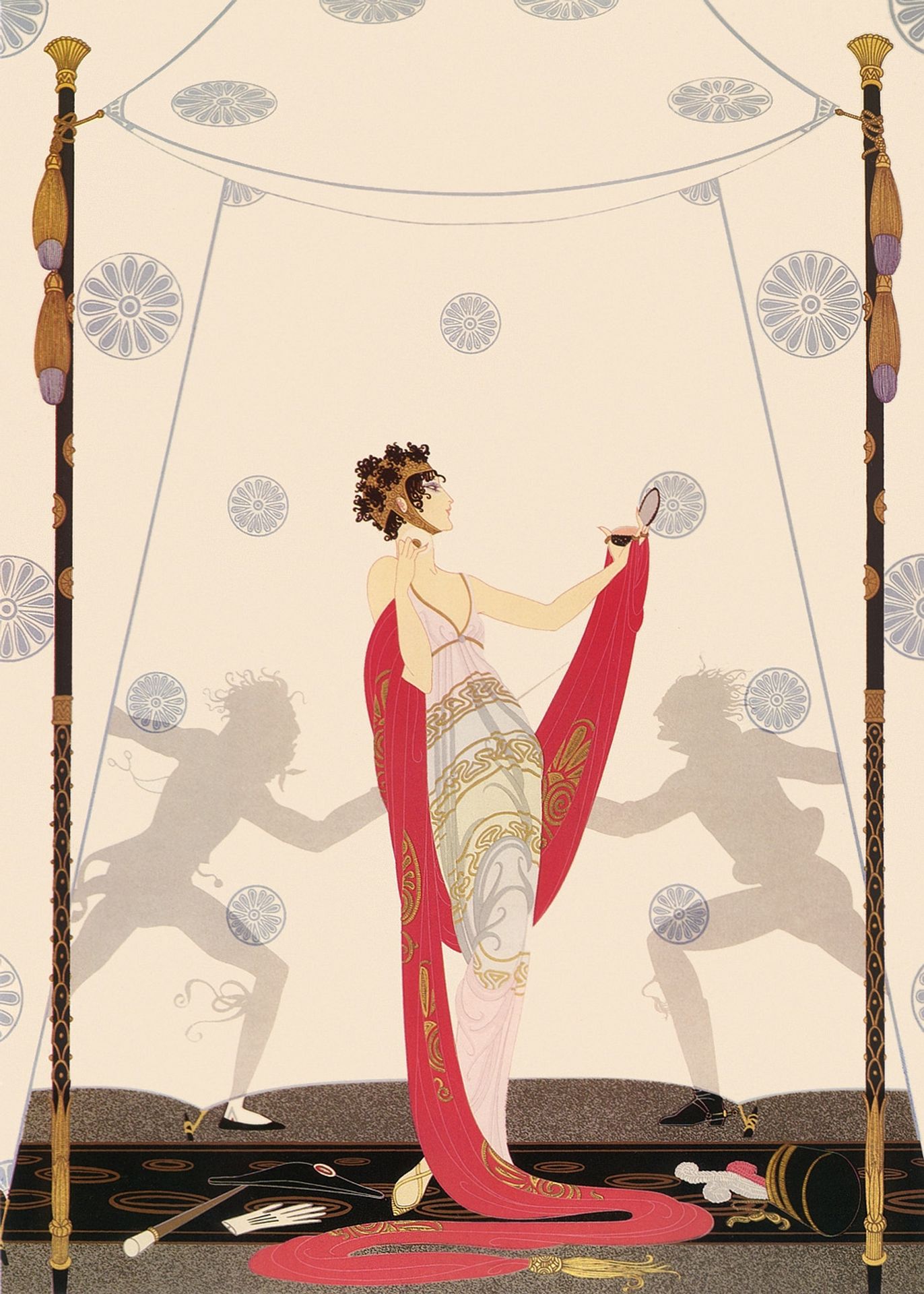 The Duel by Erte