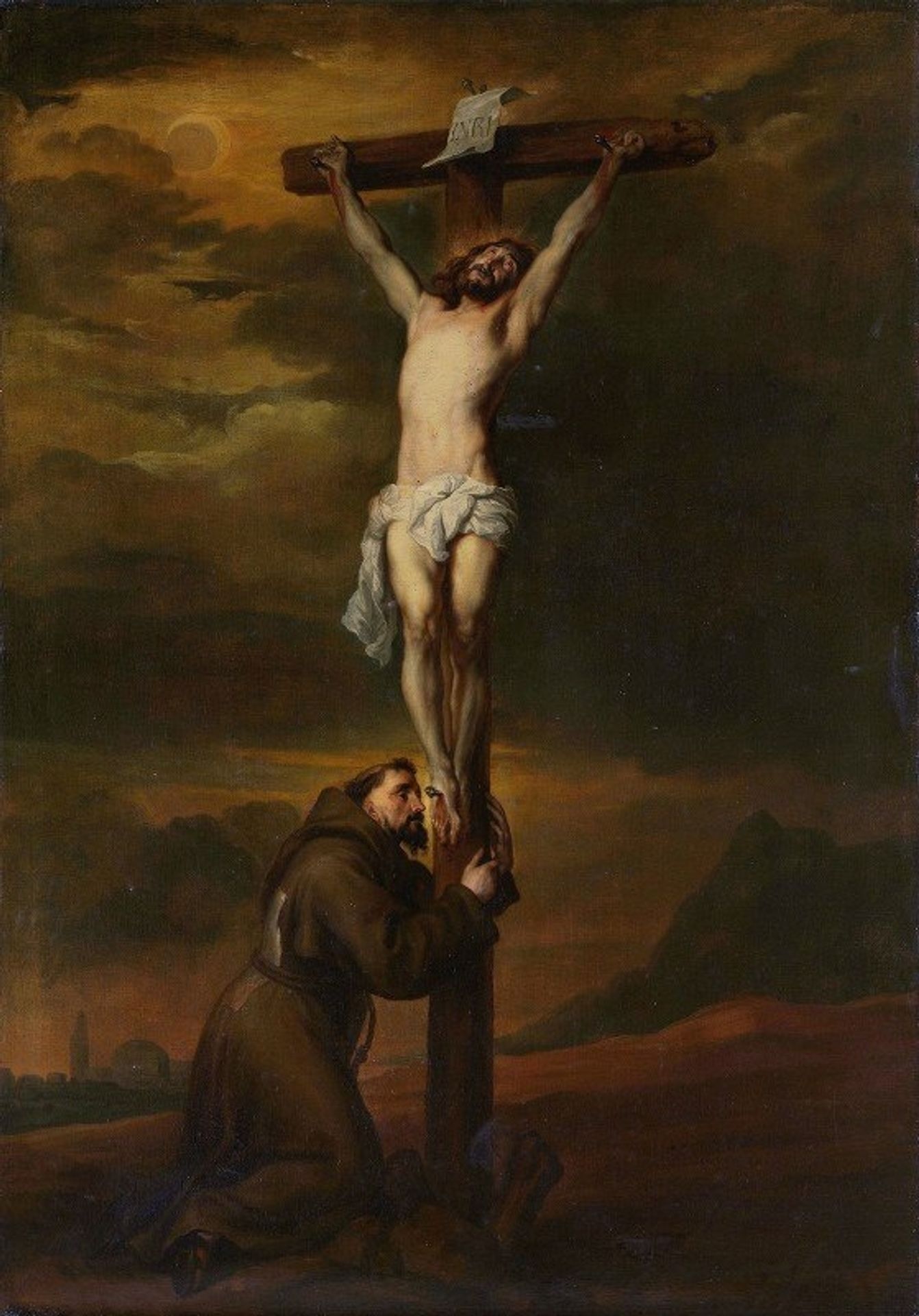 St Francis at the Foot of the Cross by Anthony van Dyck