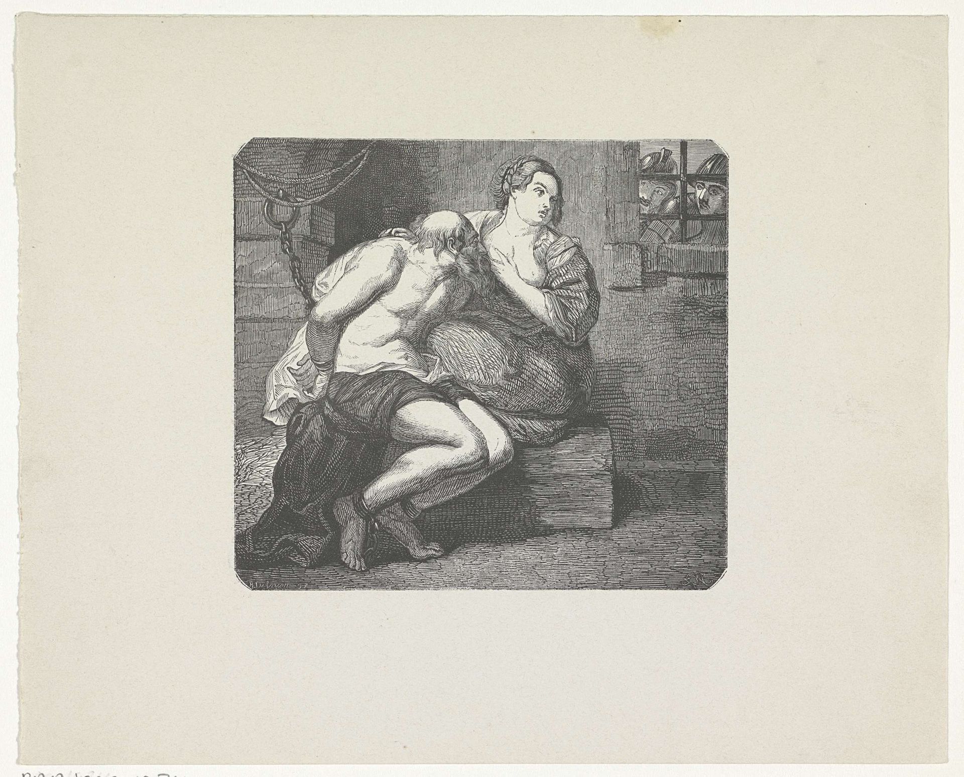 Cimon en Pero (Caritas Romana) by Rombertus Julianus van Arum