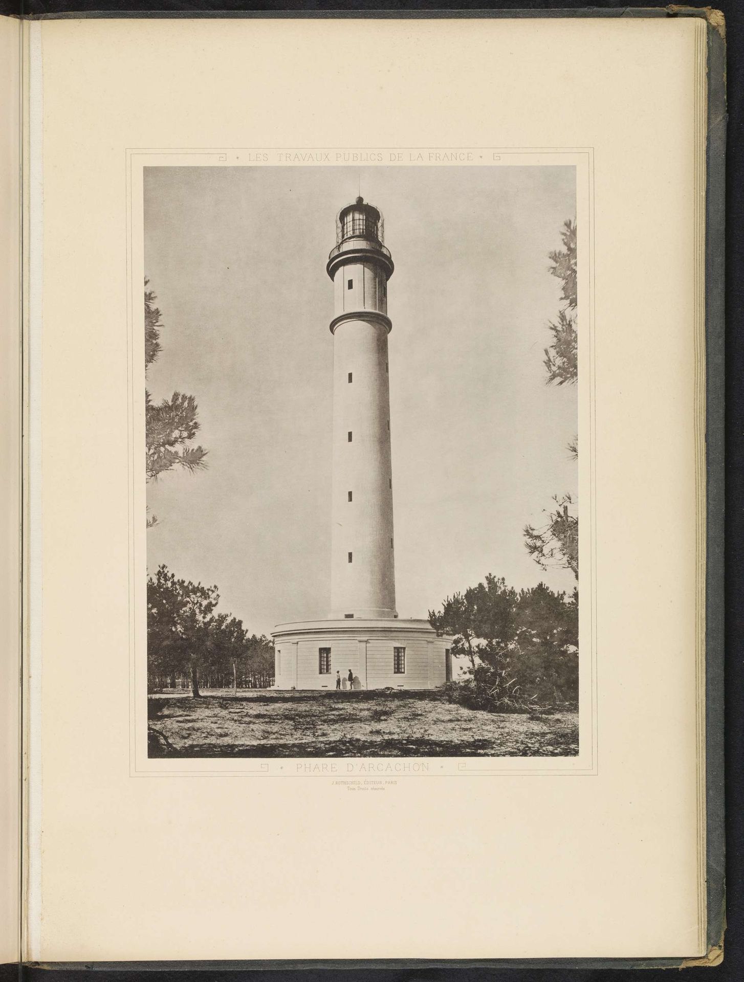 Vuurtoren van Cap-Ferret by Anonymous