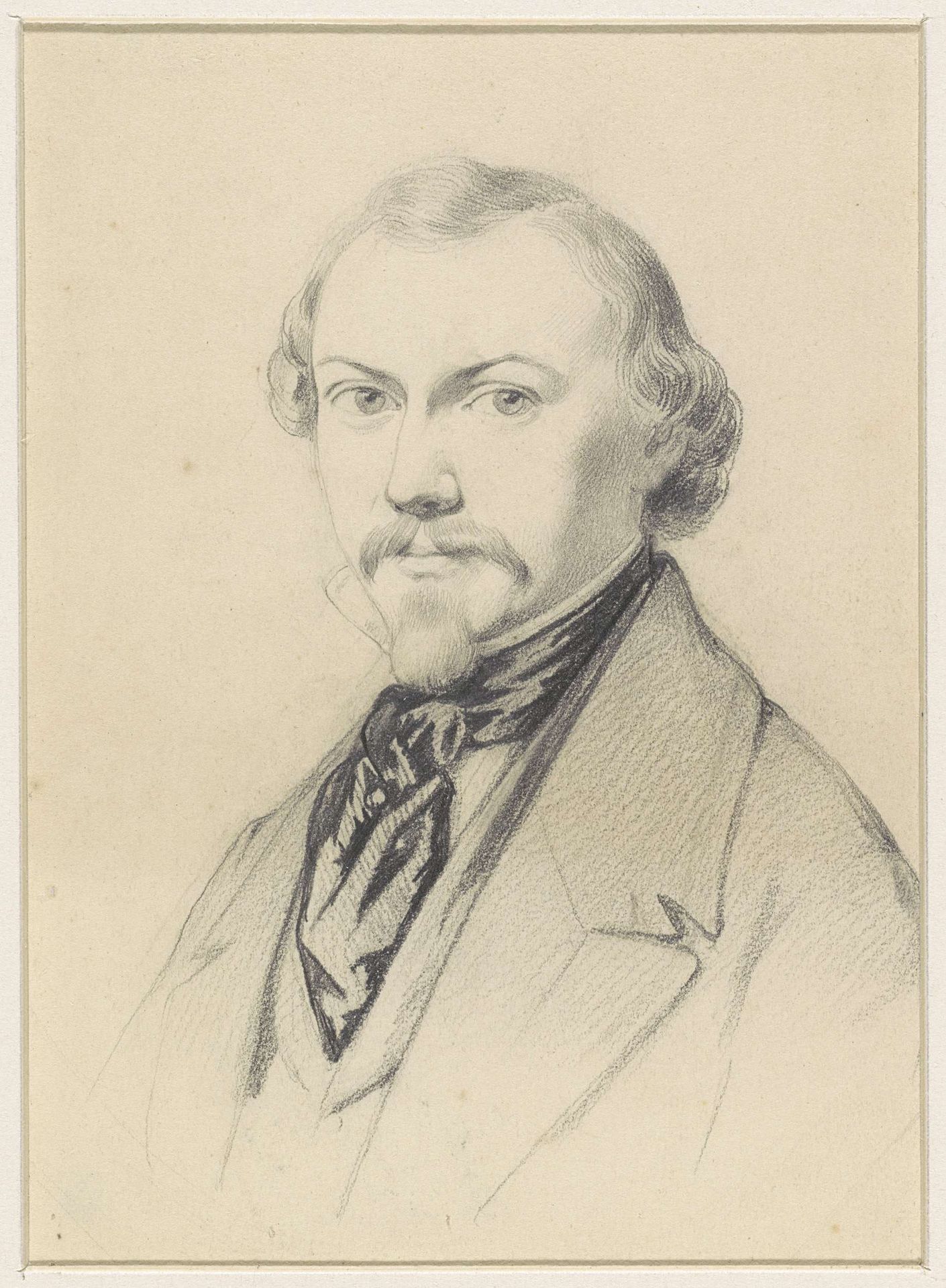 Portret van Hendrik Hollander Cz. by Moritz Calisch