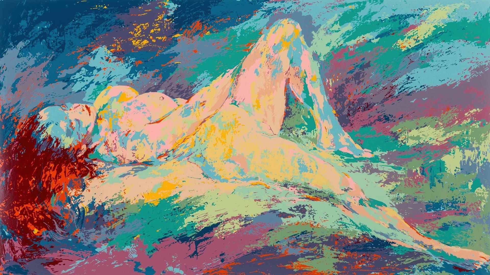 Homage to Boucher by LeRoy Neiman