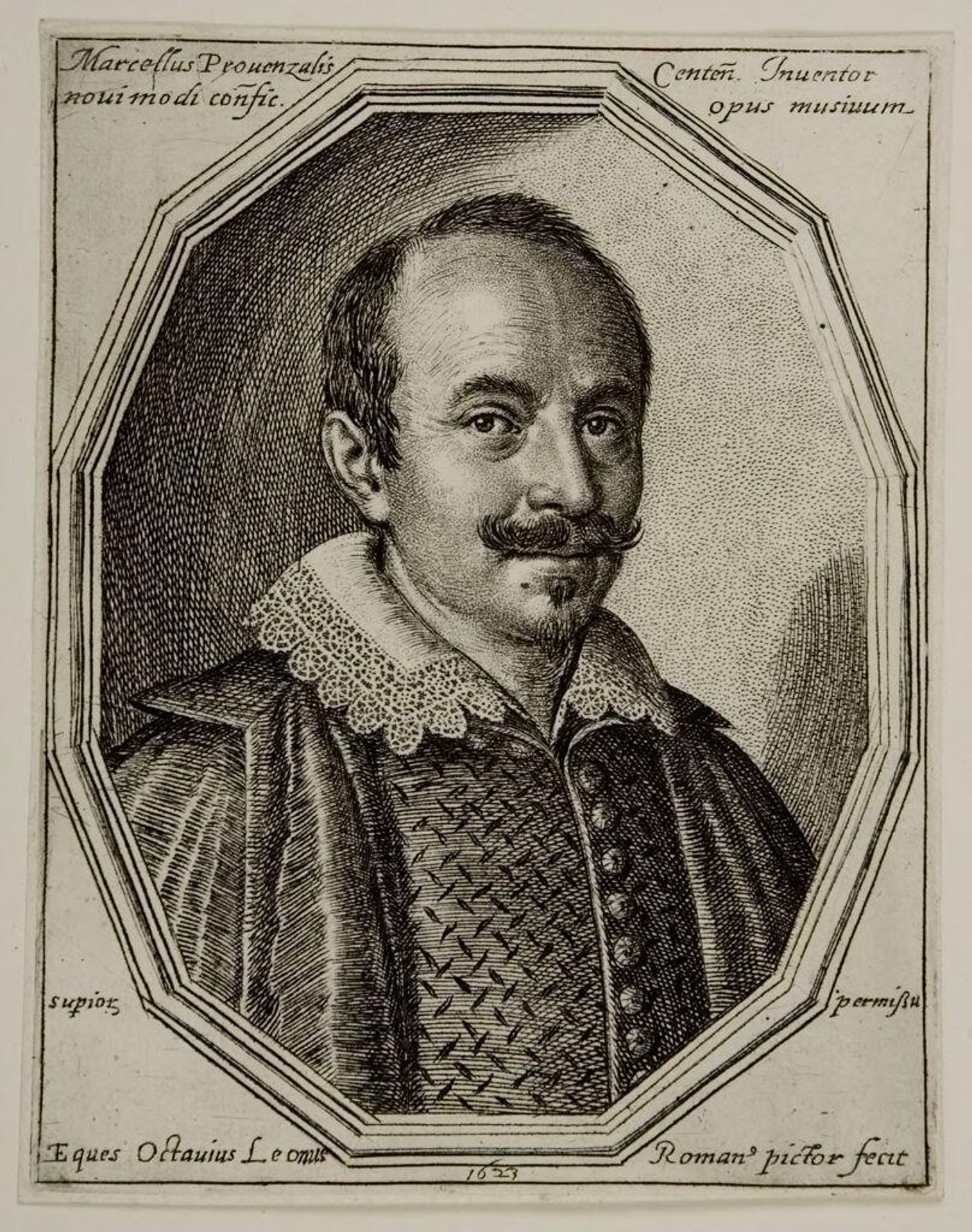 Marcello Provenzale by Ottavio Leoni