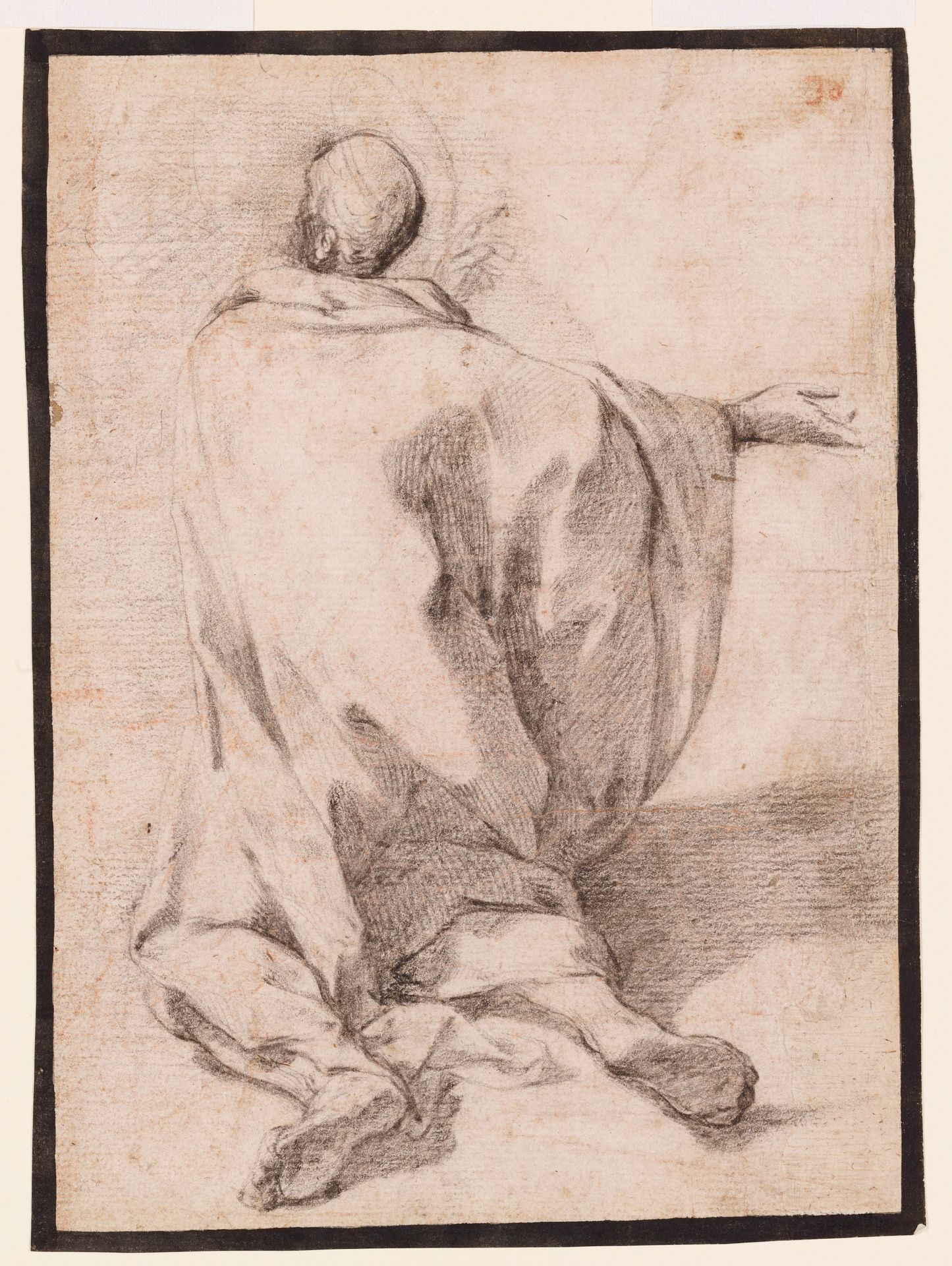 Study of Kneeling Figure from the Back by Giulio Cesare Procaccini