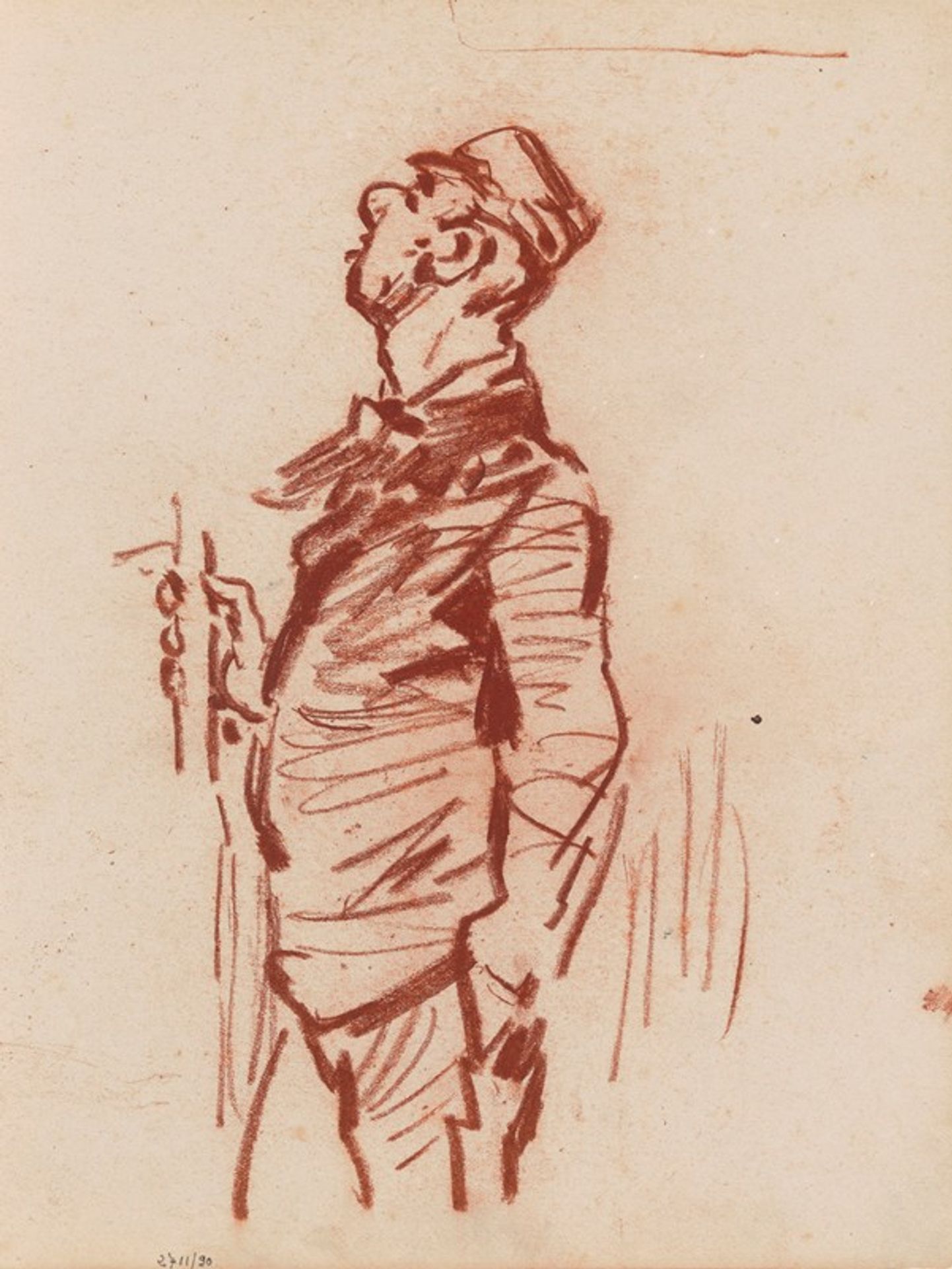 Man with a Cap by James Ensor
