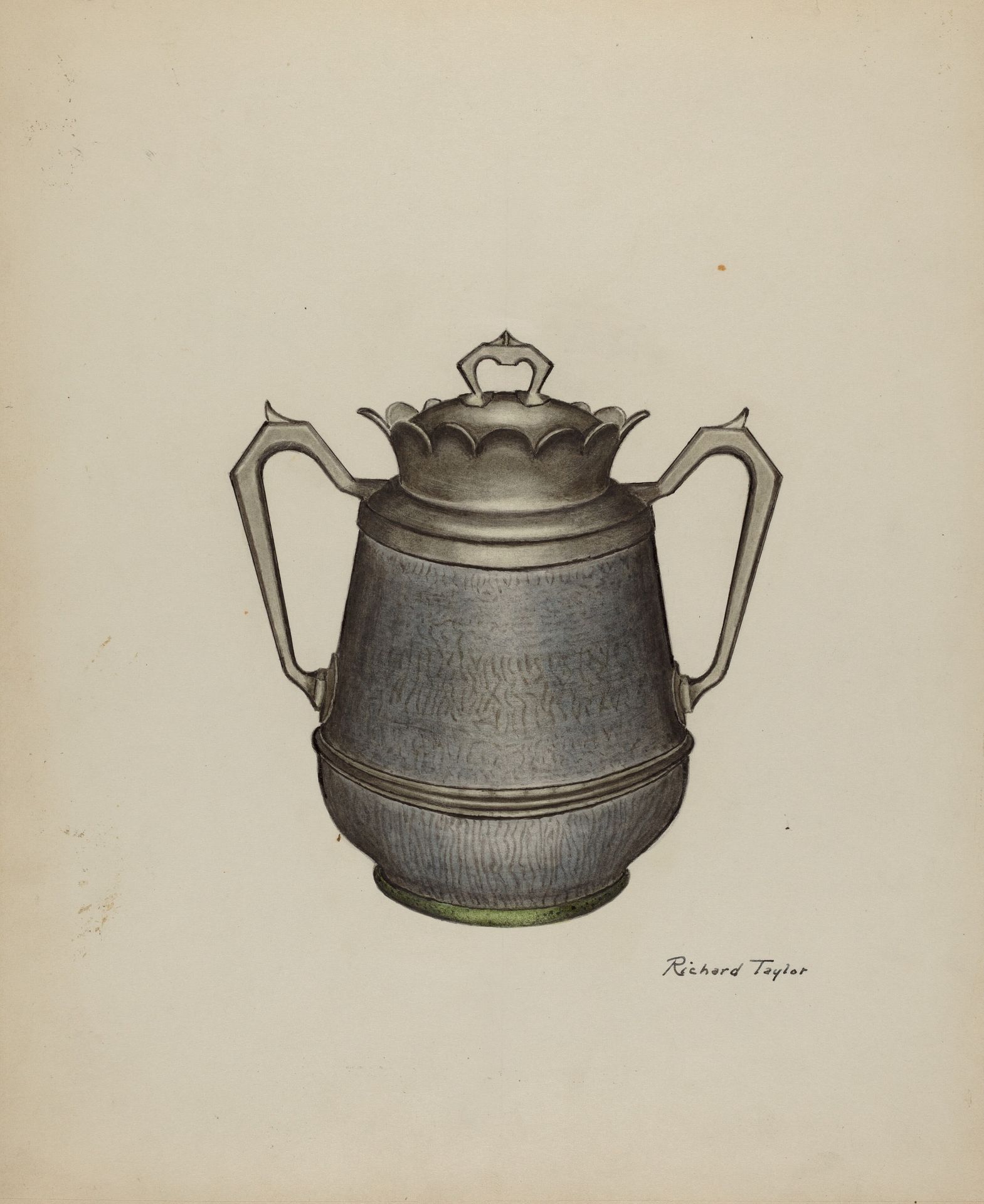 Enamel Pitcher by Richard Taylor