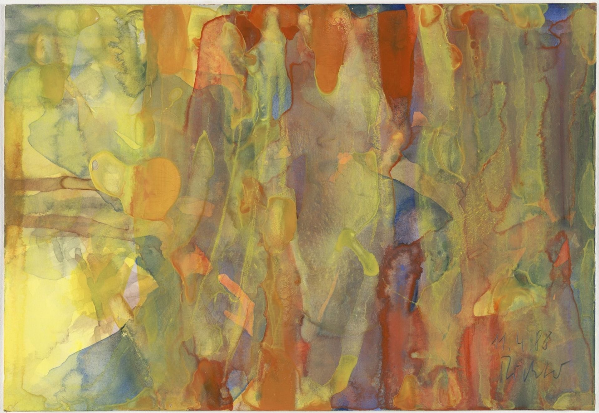 11.4.88 by Gerhard Richter
