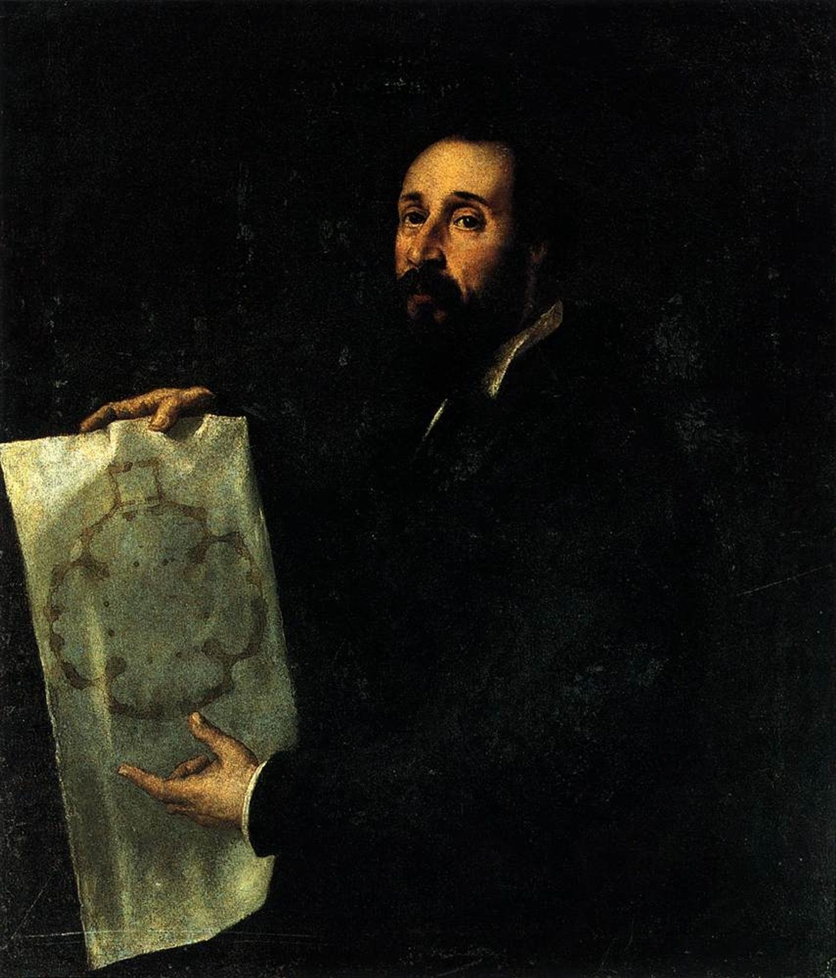 Portrait of Giulio Romano by Titian