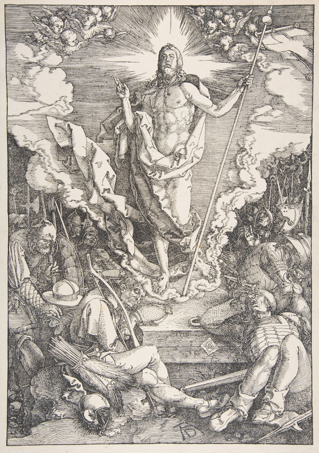 The Resurrection, from The Large Passion by Albrecht Durer