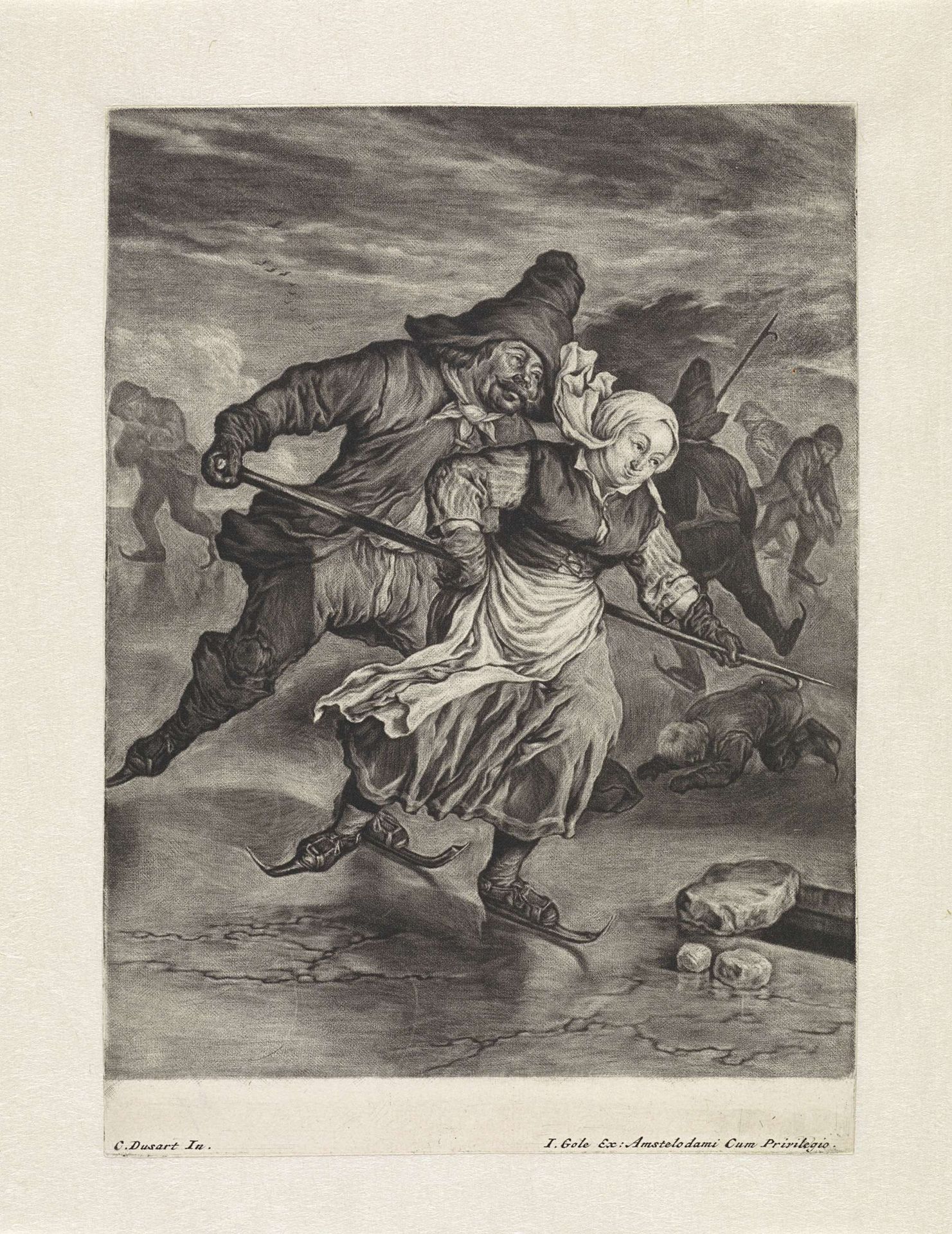 December by Cornelis Dusart