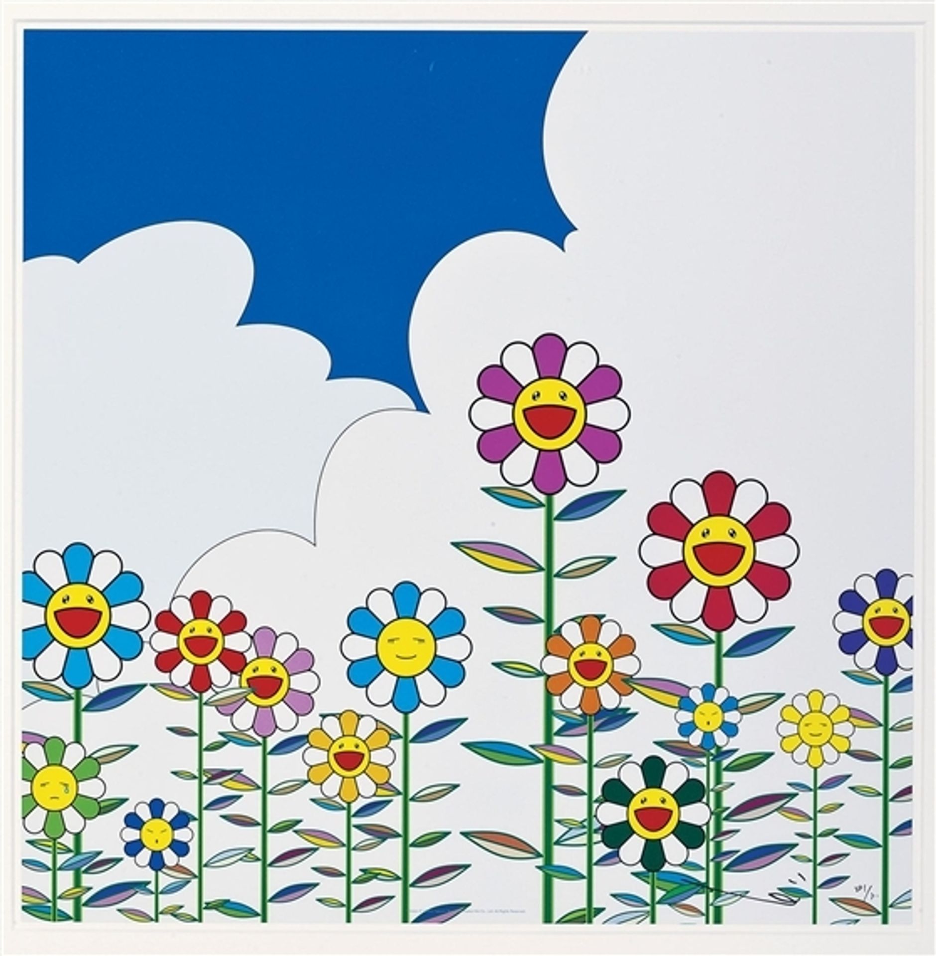 Flowers by Takashi Murakami