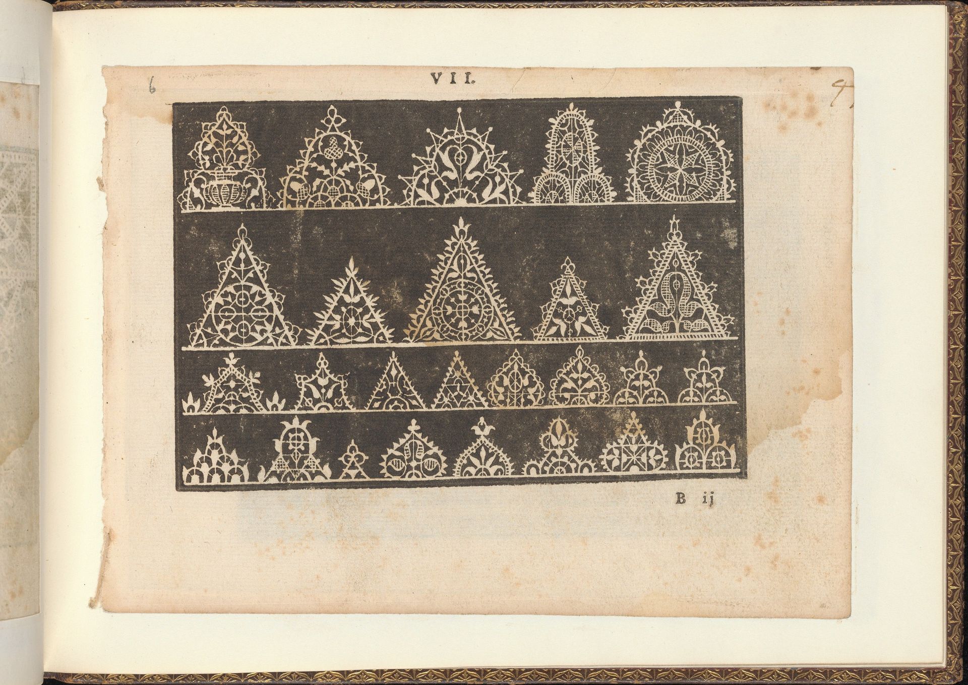 Prima parte de' fiori, page 7 (recto) by Giovanni Battista Ciotti