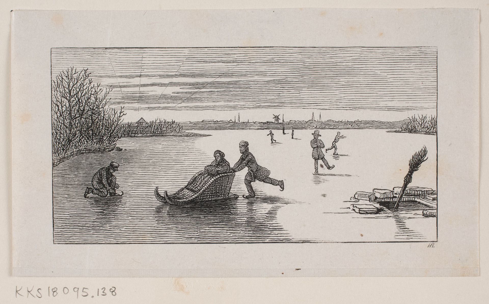 Prøvetryk til Chr. Winthers A.B.C. by H.P. Hansen