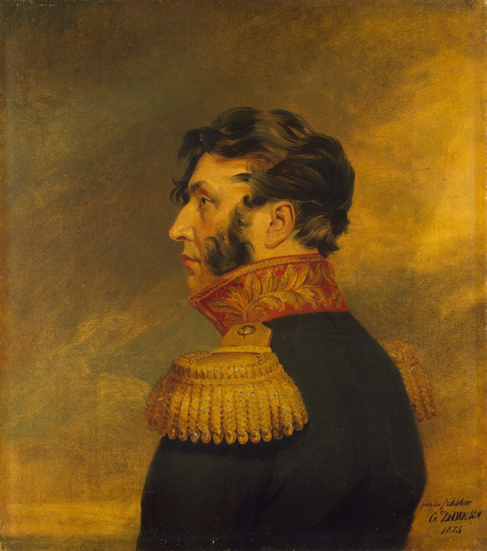 Dmitry Andreevich Levin, Russian General by George Dawe
