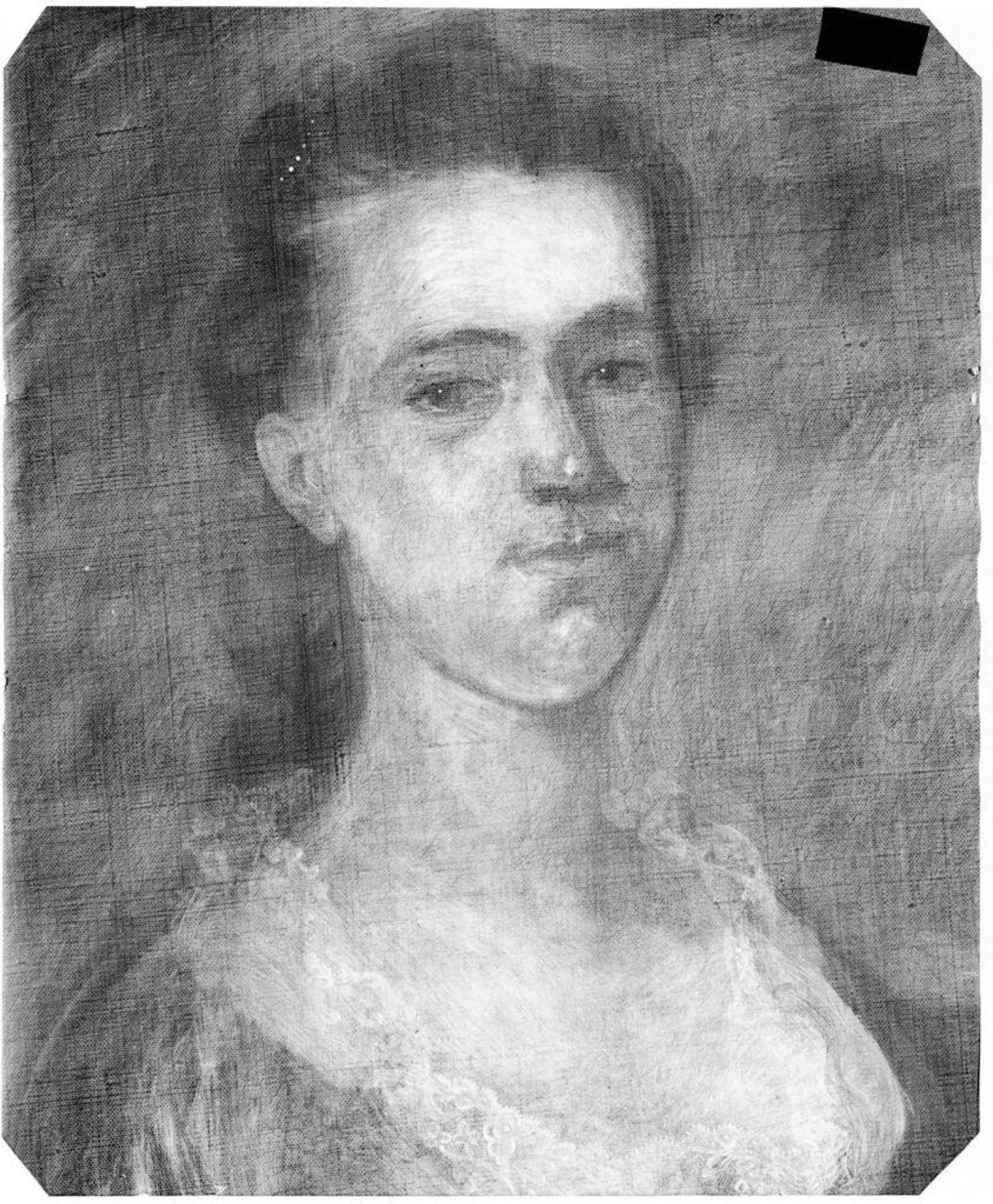 X-radiograph(s) of "Mrs. Otis" by Artist of original: Joseph Blackburn