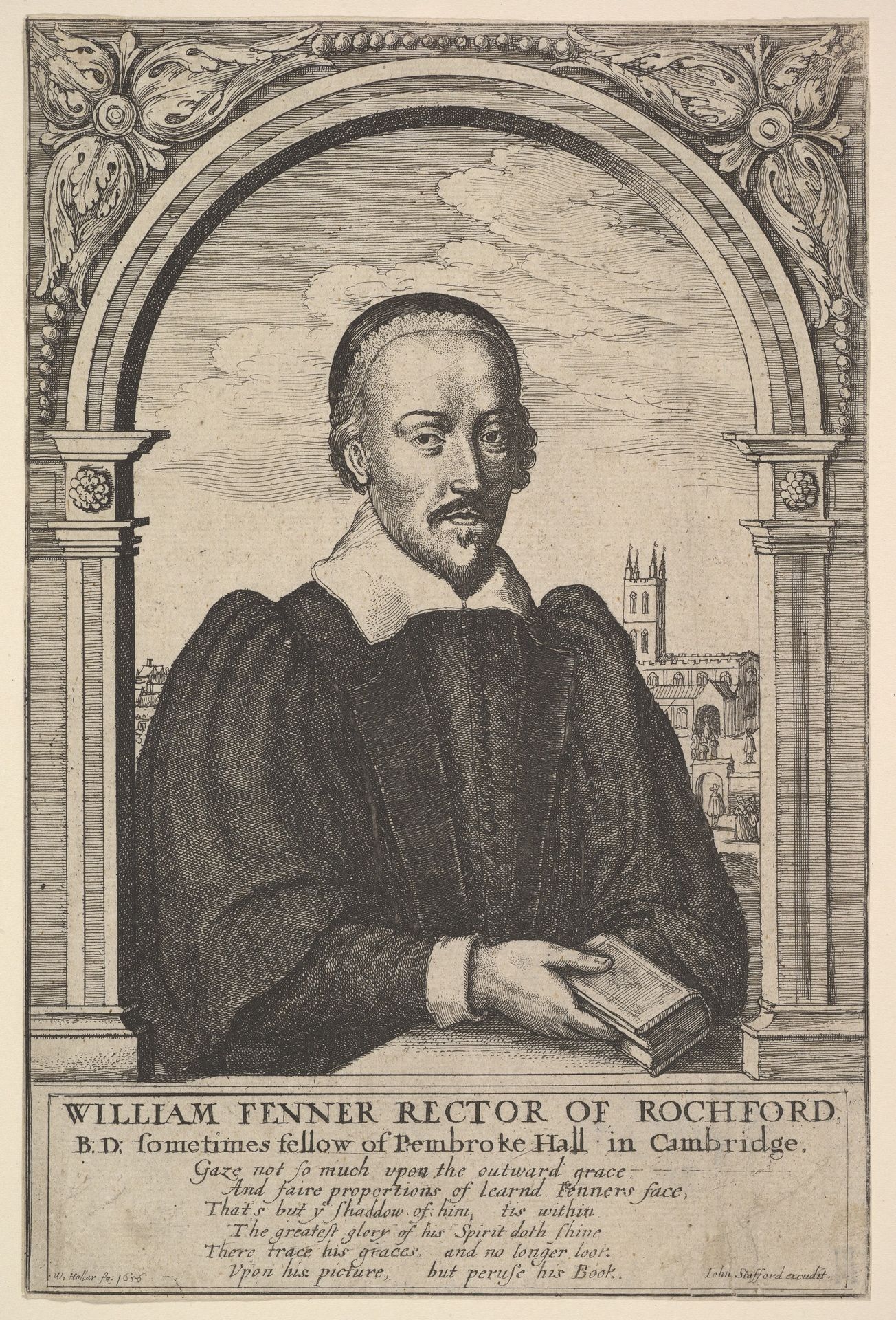 William Fenner, Rector of Rochford (from The Works of W. Fenner B. of Divinity," London, 1657) by Wenceslaus Hollar
