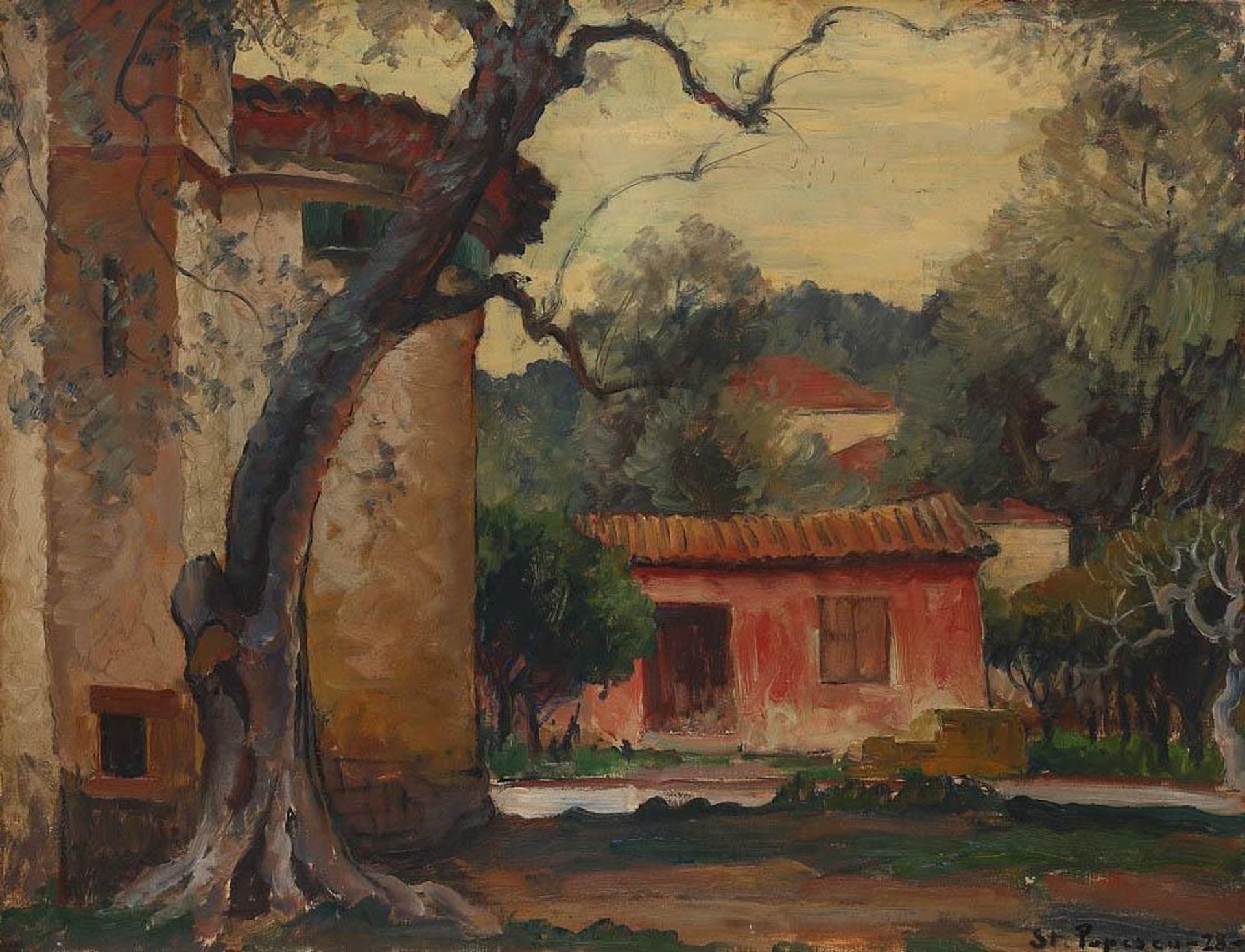 Houses in Provence by Stefan Popescu