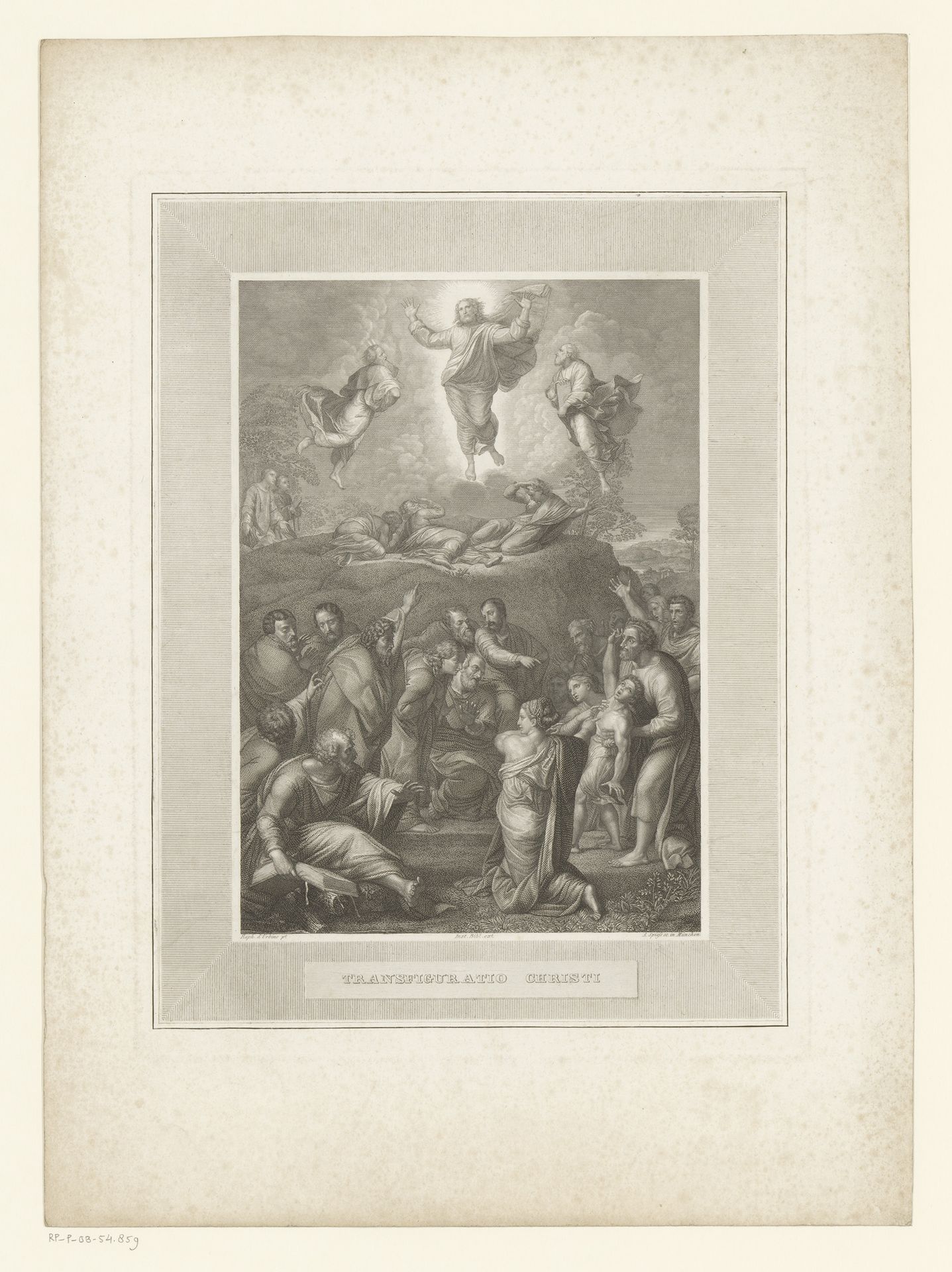 Transfiguratie by August Friedrich Spieß