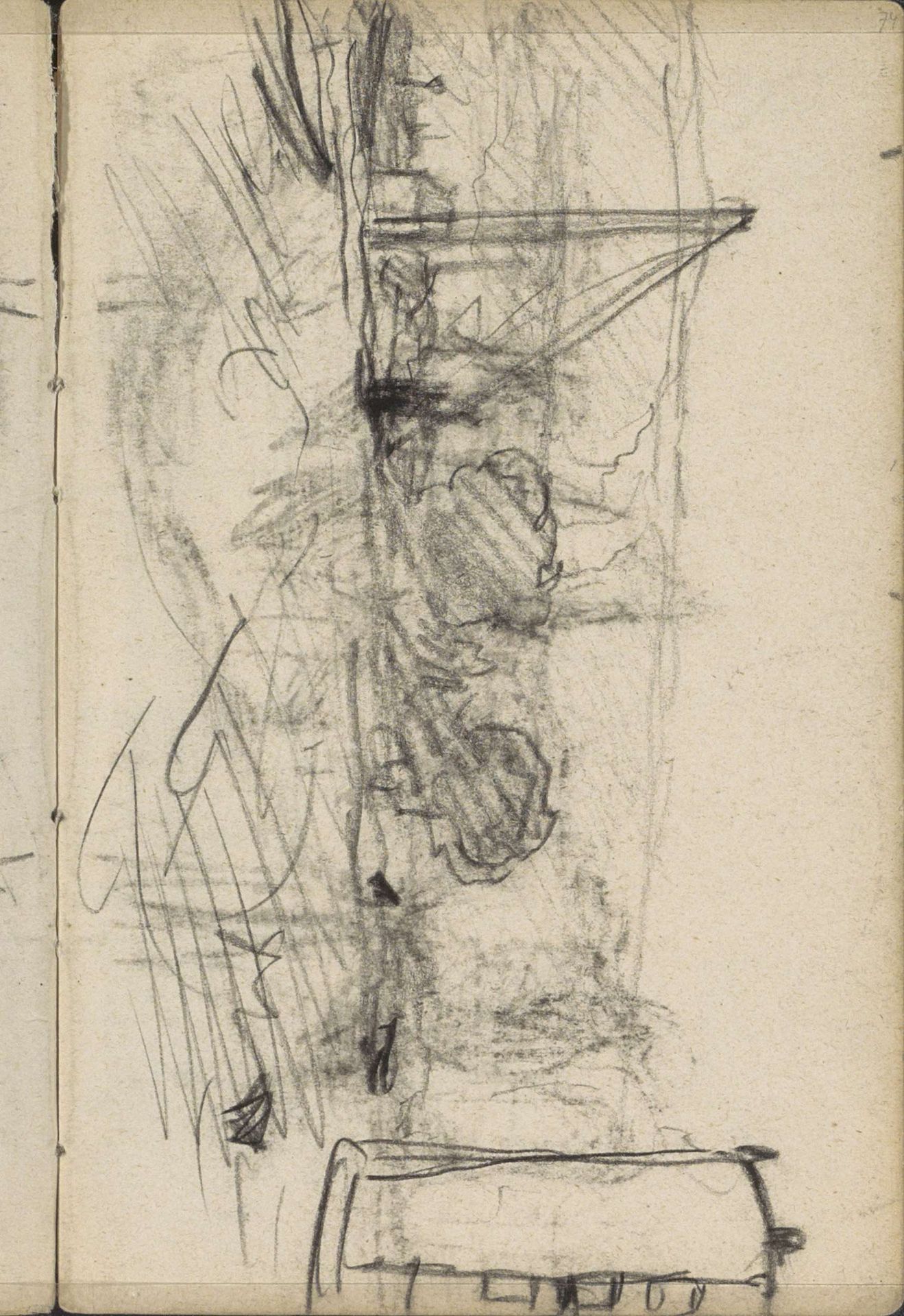 Landschap met bebouwing by George Hendrik Breitner