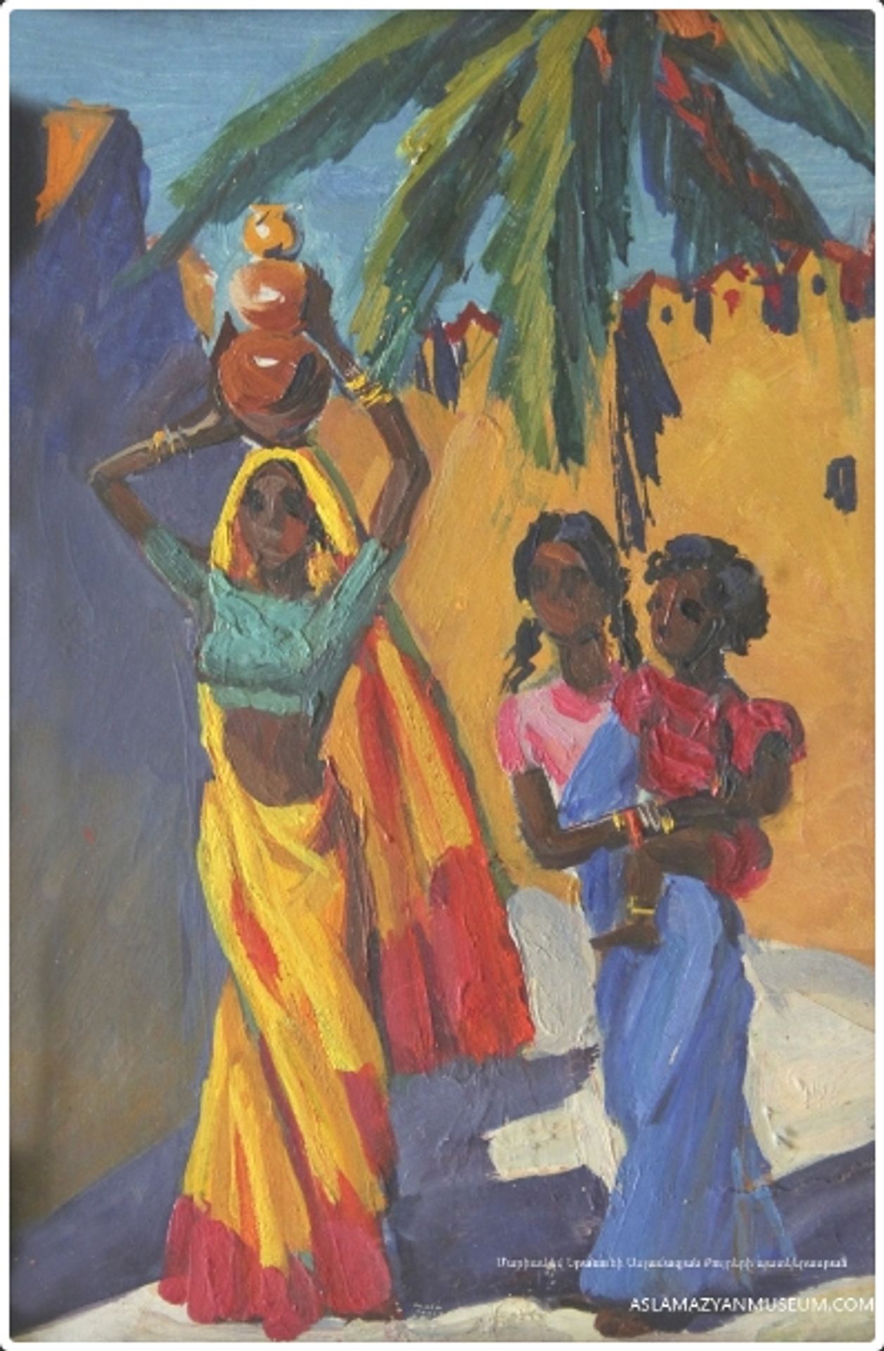 The woman from Madras by Mariam Aslamazian