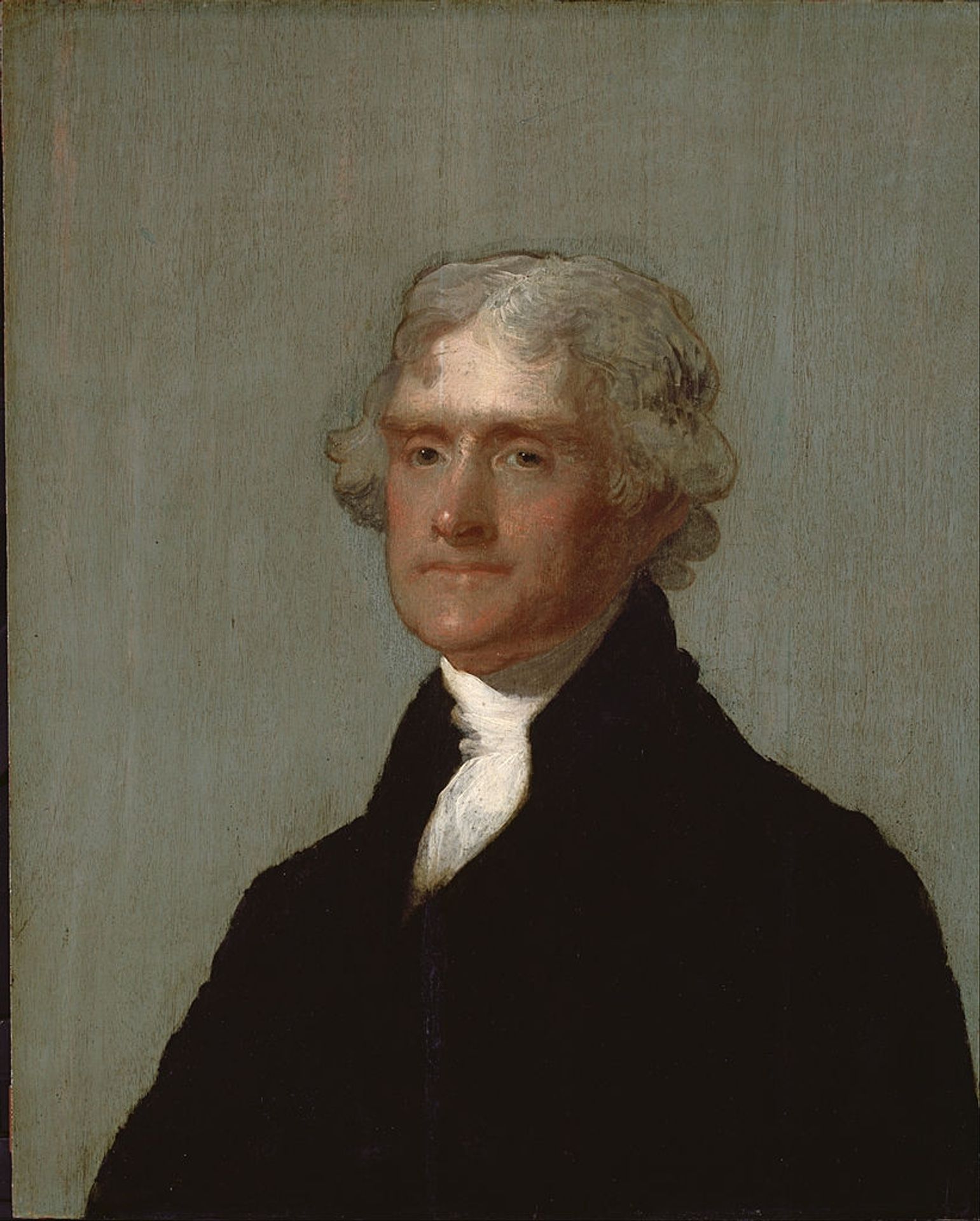 Thomas Jefferson (The Edgehill Portrait) by Gilbert Stuart