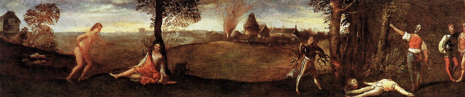 The Legend of Polydorus by Titian